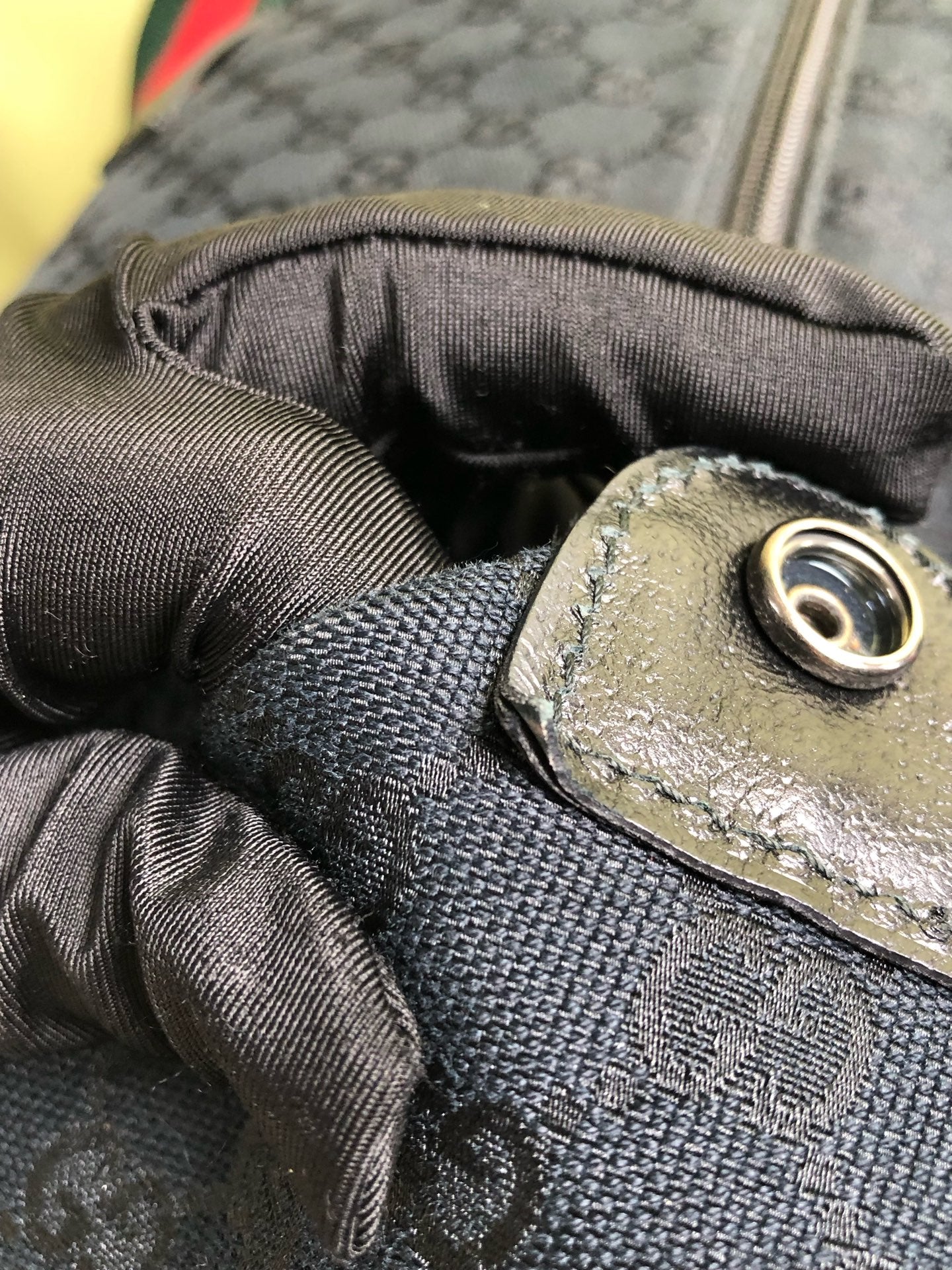 Gucci Black Duffle