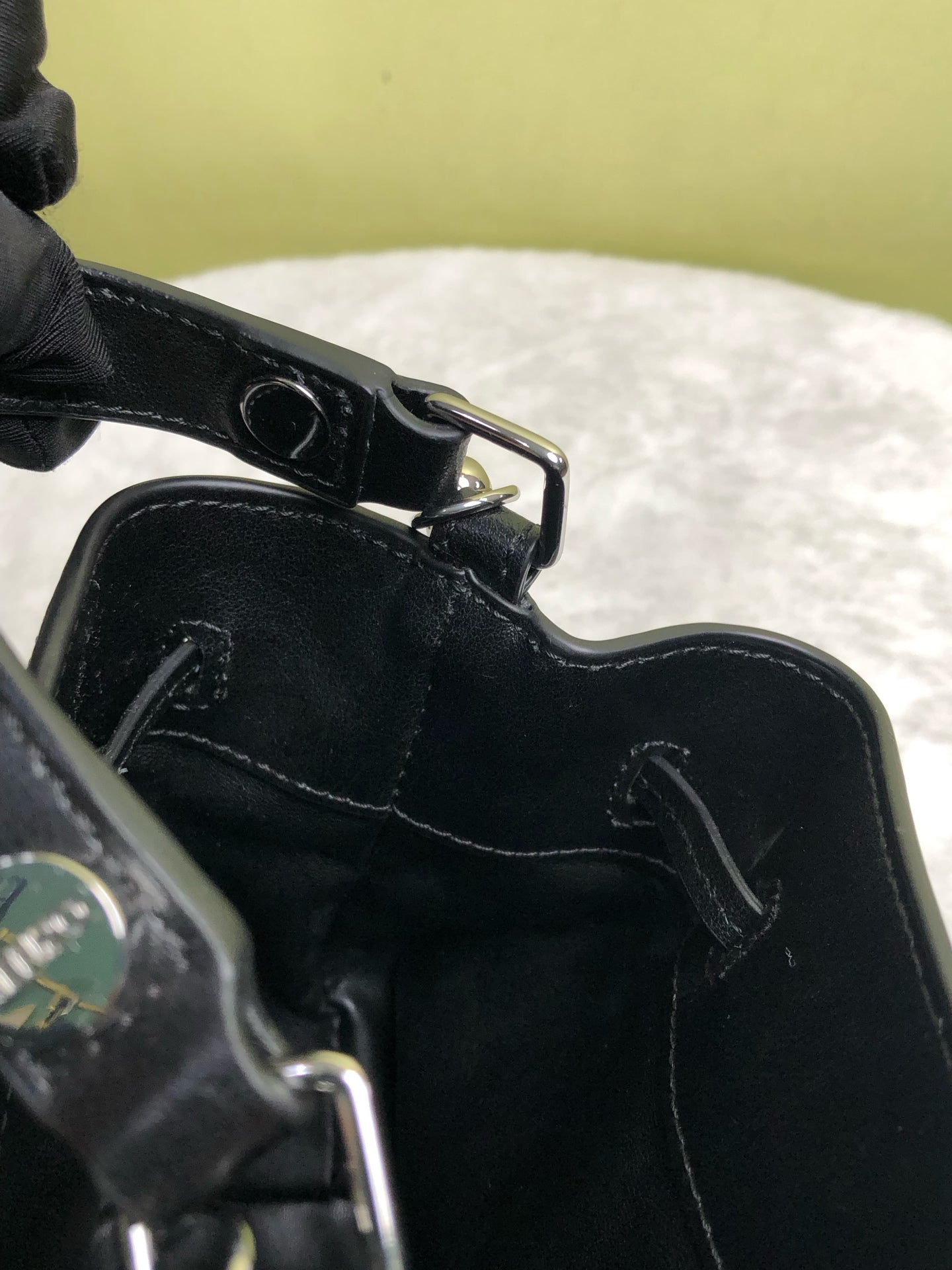 KENZO/肯佐 Black Bucket & Drawstring Bag