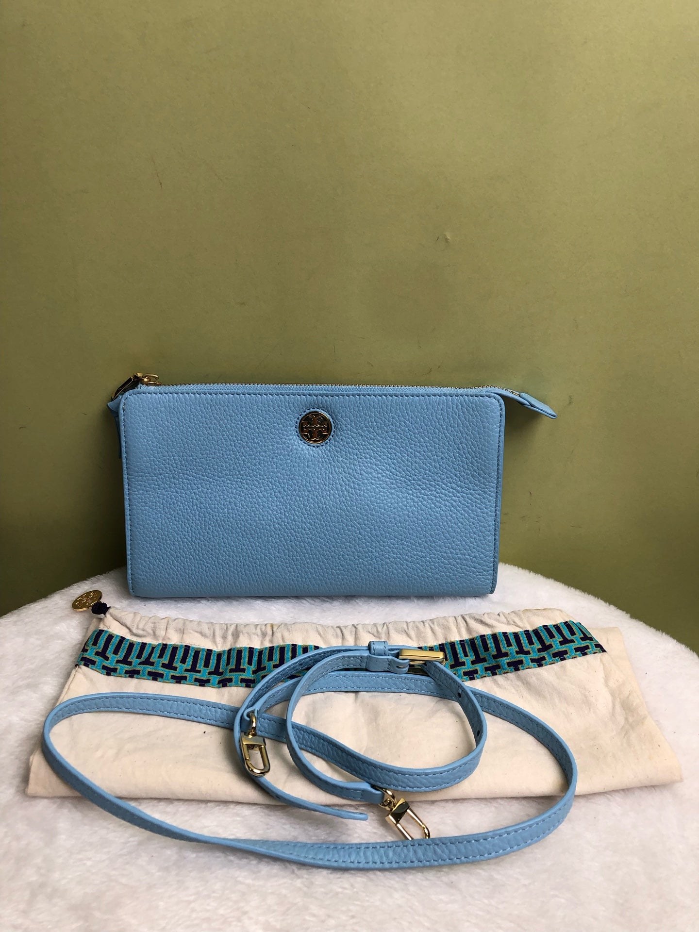 Tory Burch Blue Crossbody