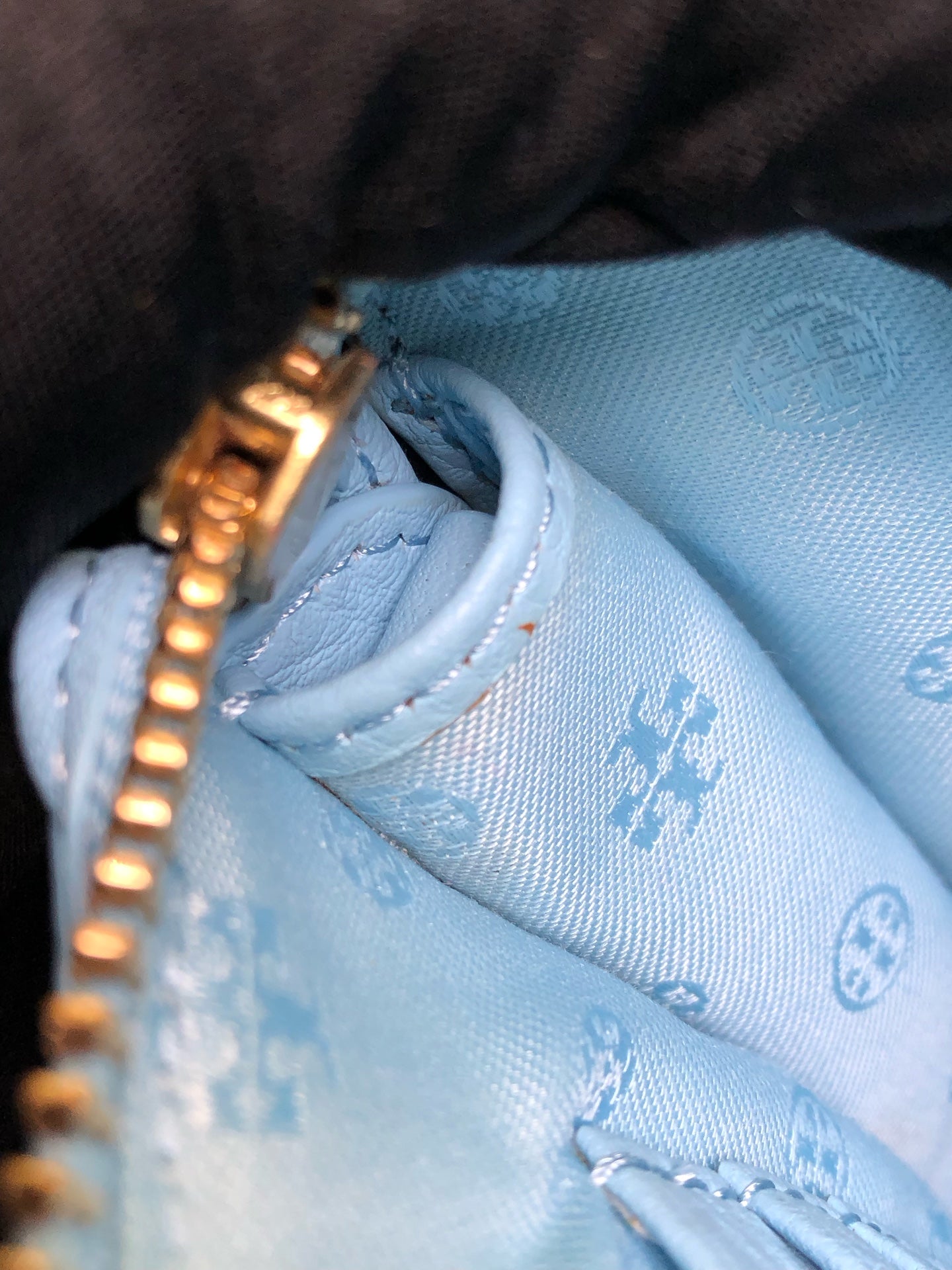Tory Burch Blue Crossbody