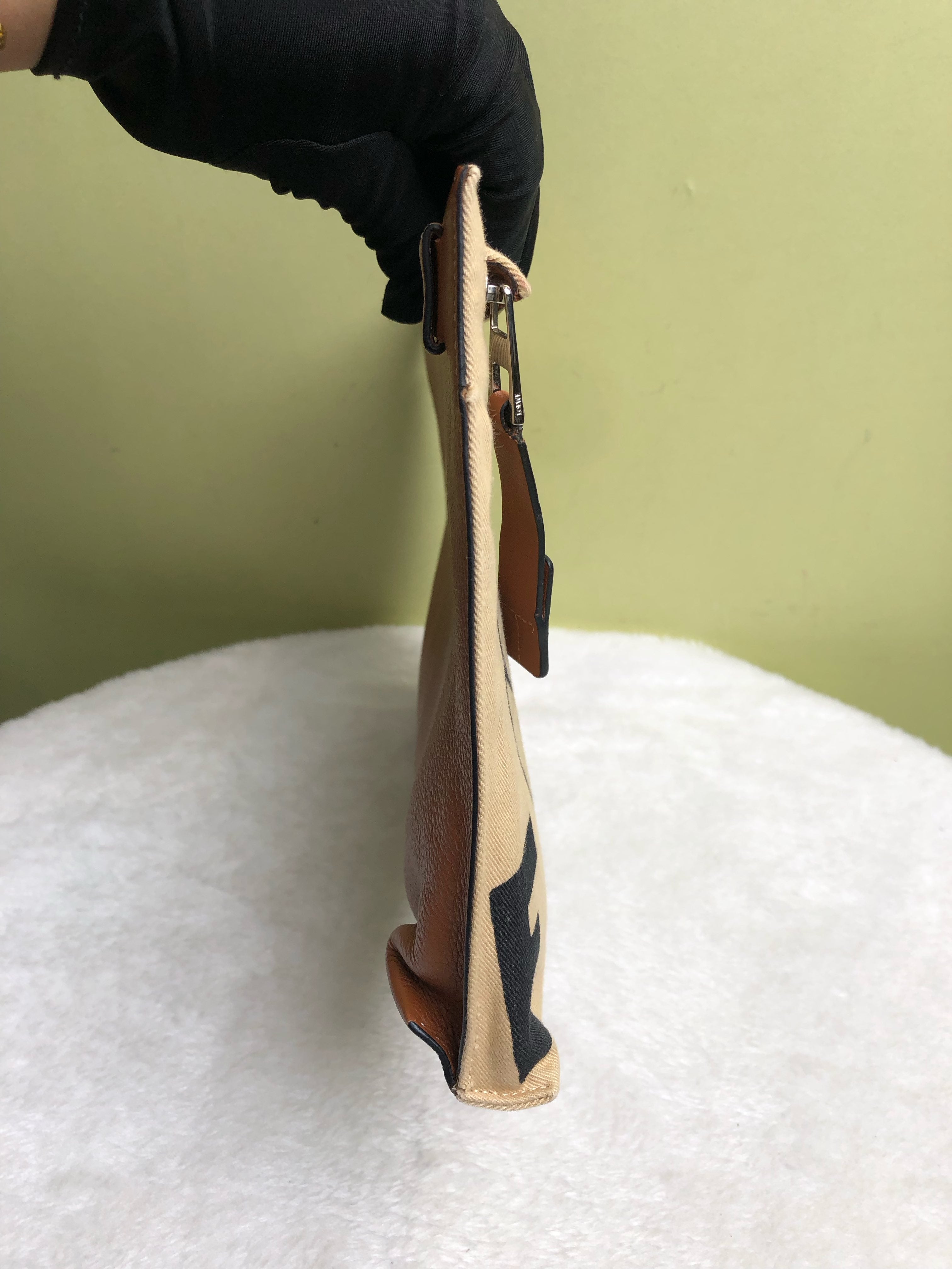 Loewe Brown Clutch
