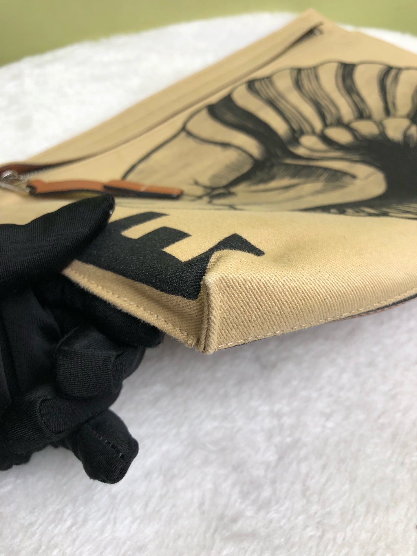 Loewe Brown Clutch