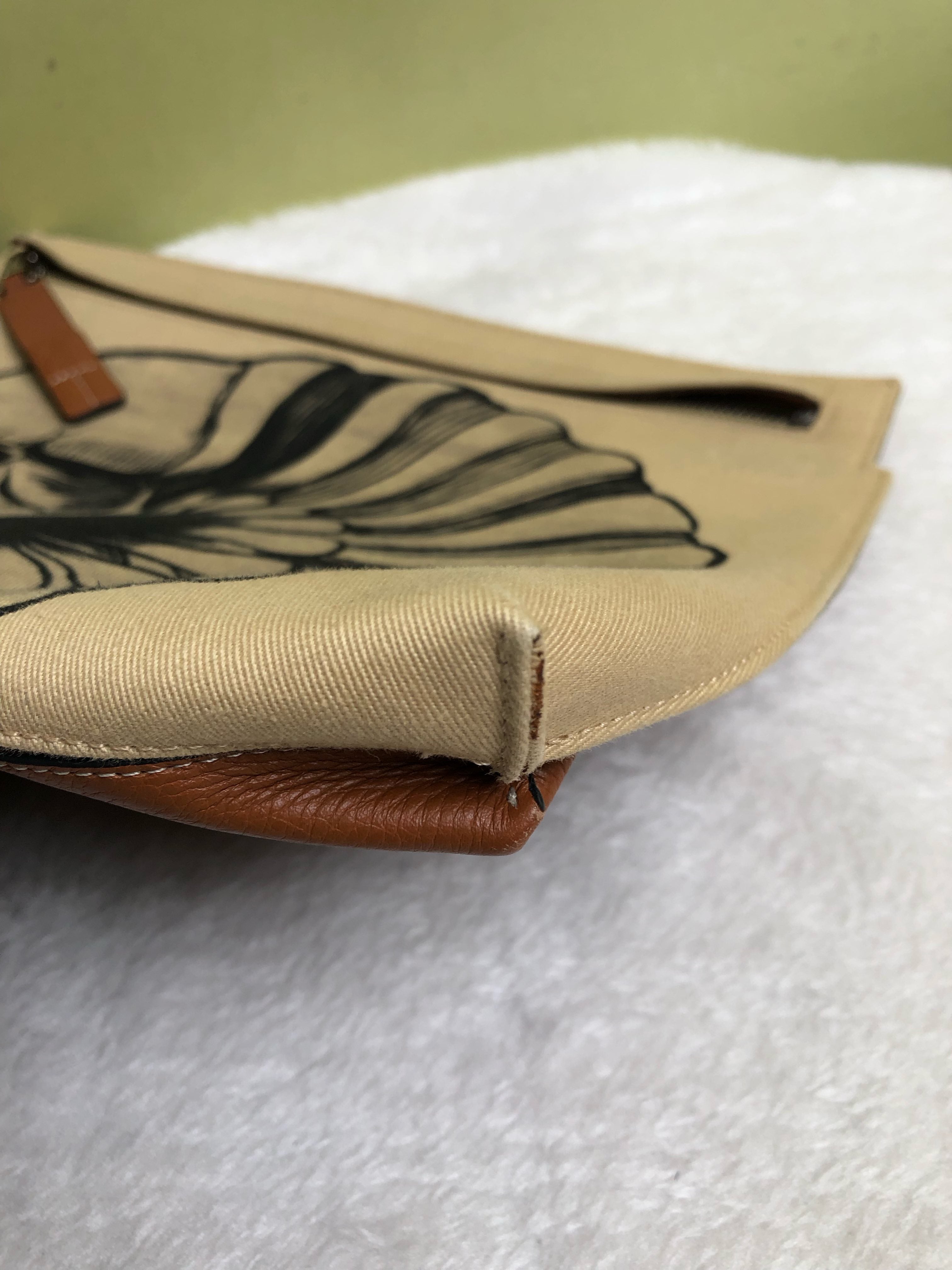 Loewe Brown Clutch