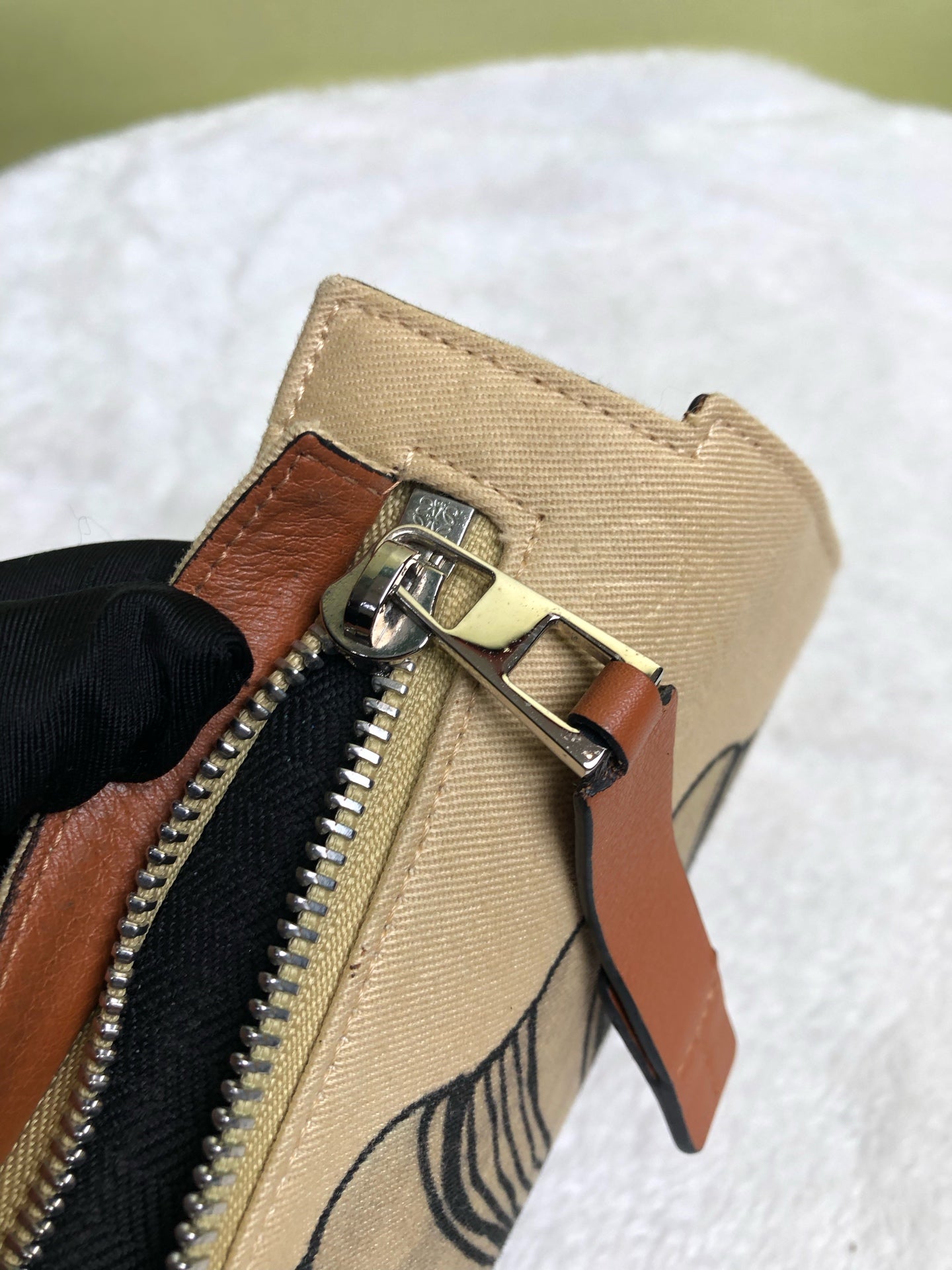 Loewe Brown Clutch