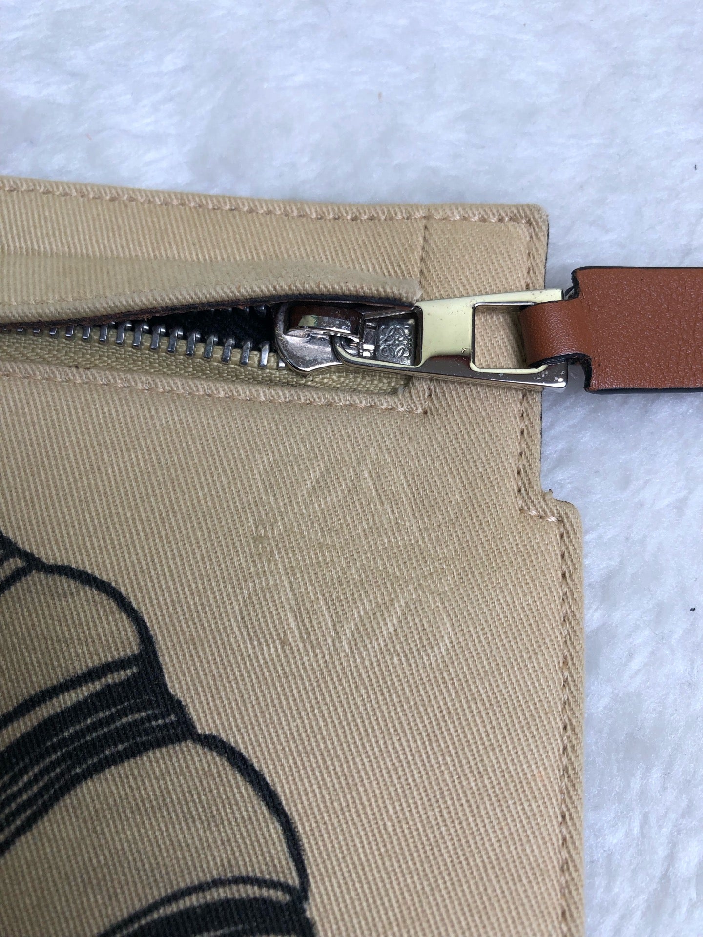 Loewe Brown Clutch