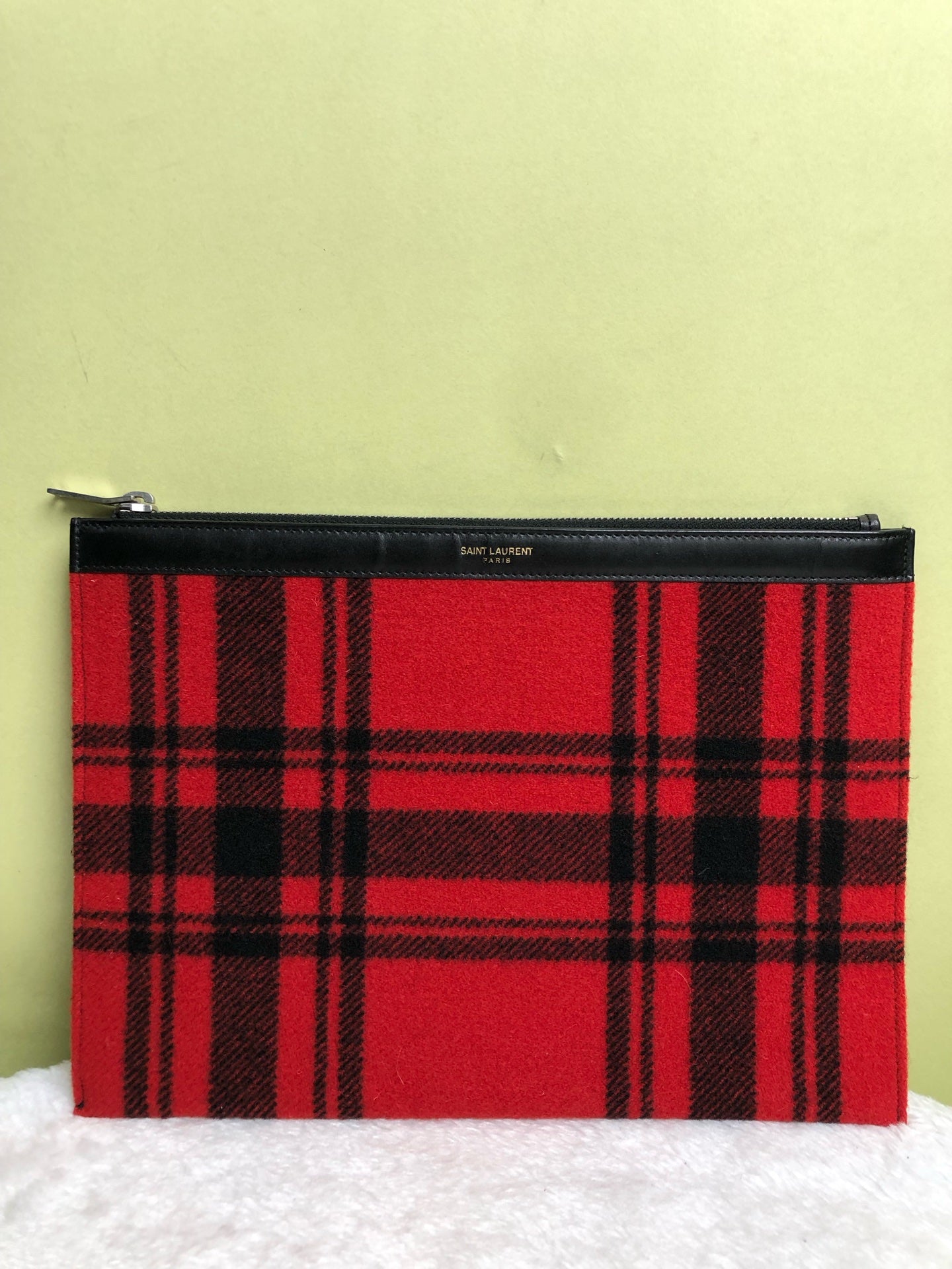 Saint laurent Red Clutch