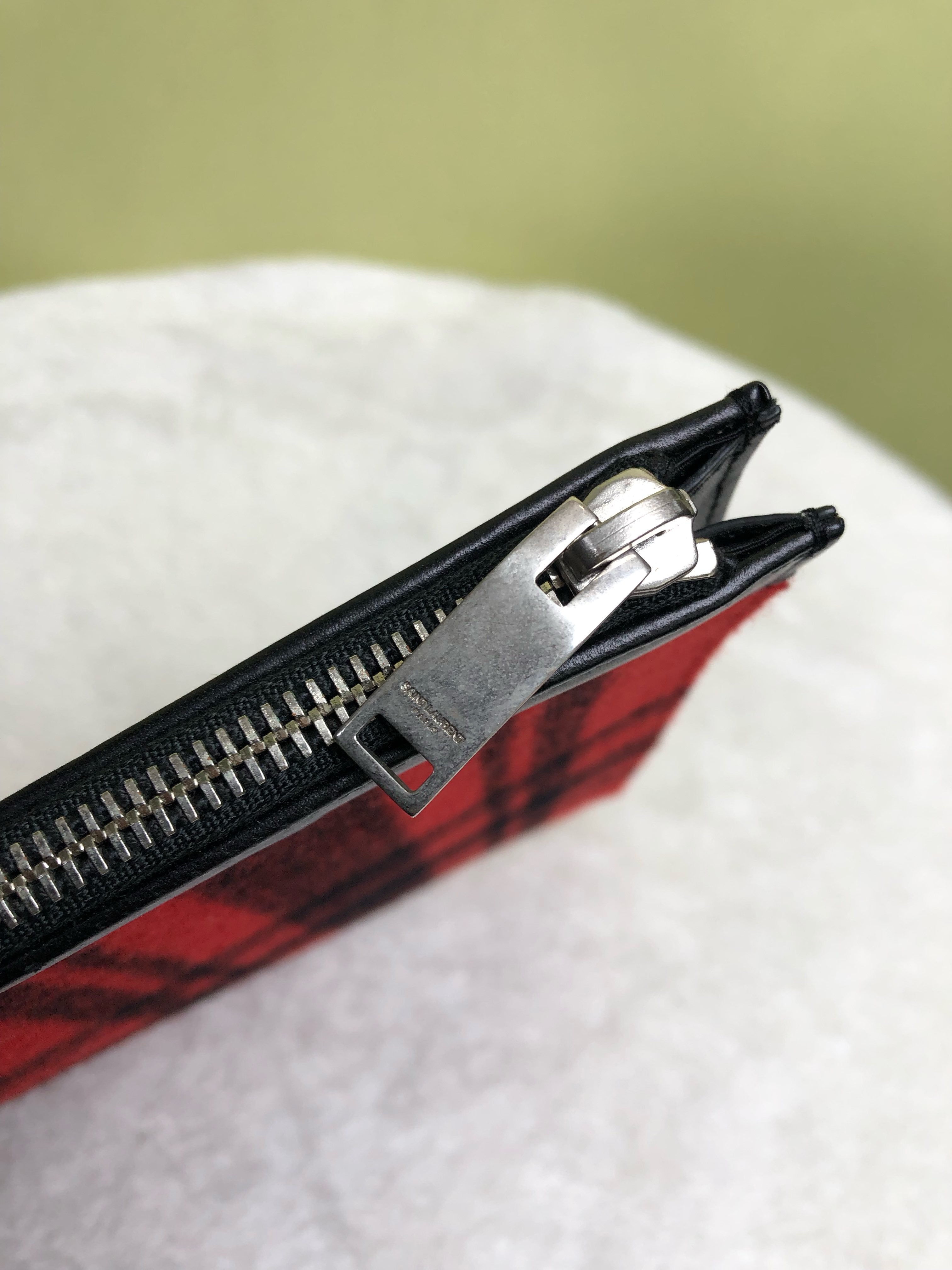 Saint laurent Red Clutch