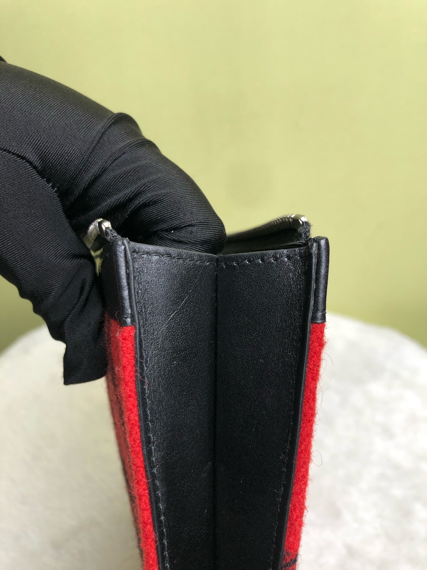Saint laurent Red Clutch