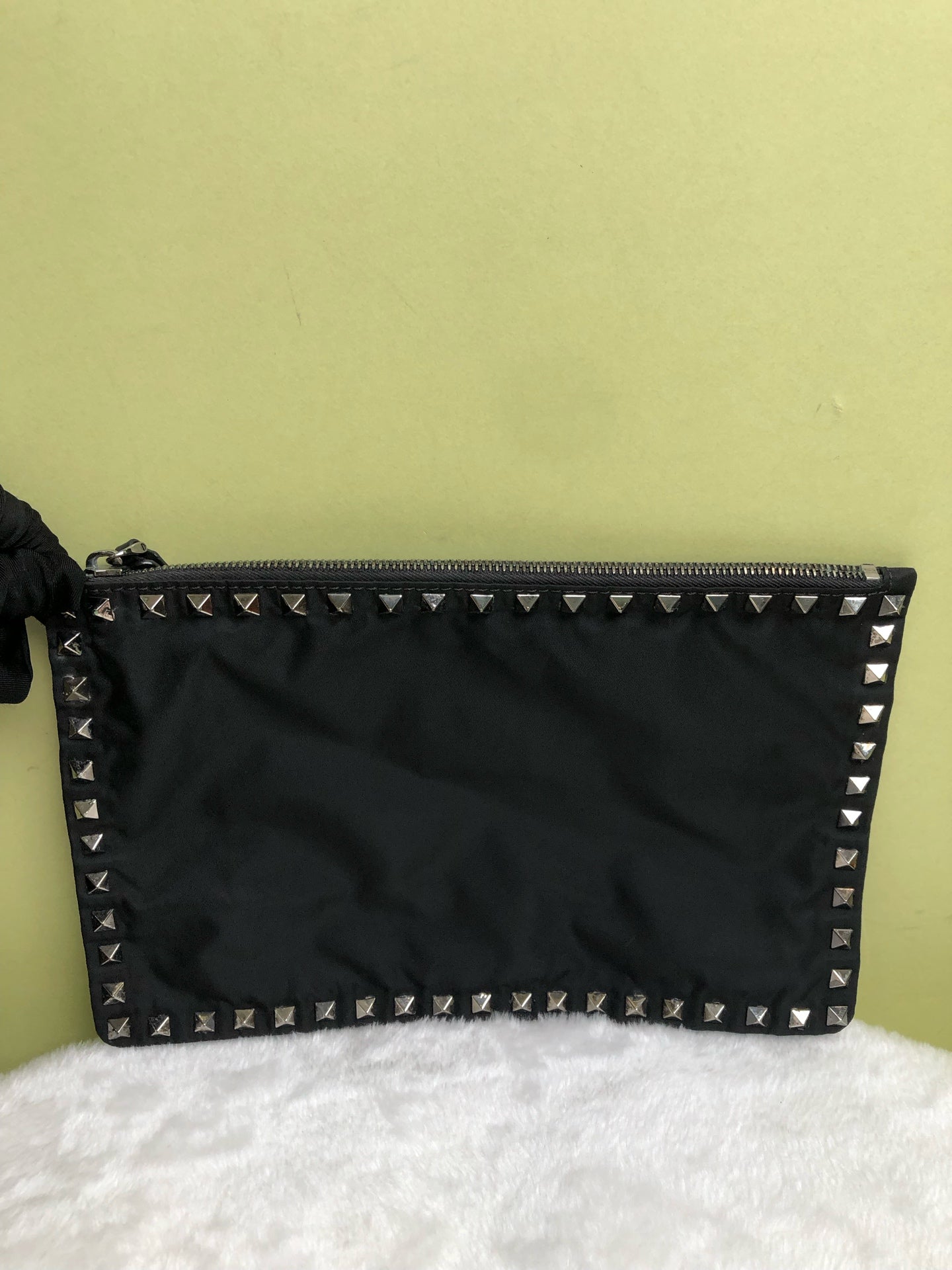 Valentino Black Clutch