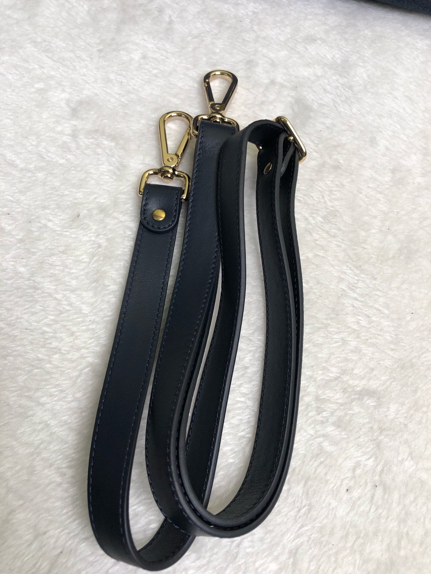 Jimmy Choo Alcantara Blue Shoulder Bag