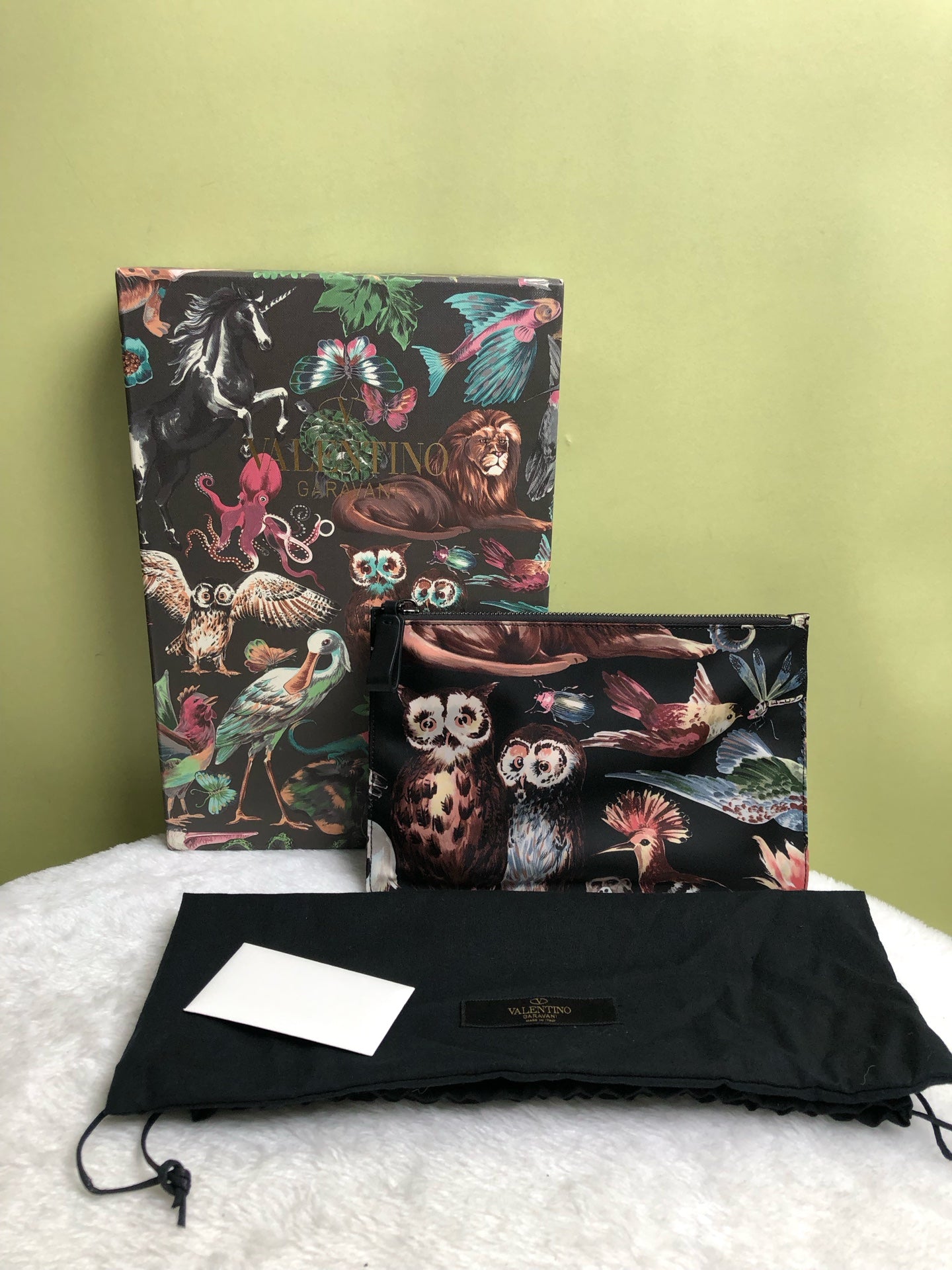 Valentino Black Clutch