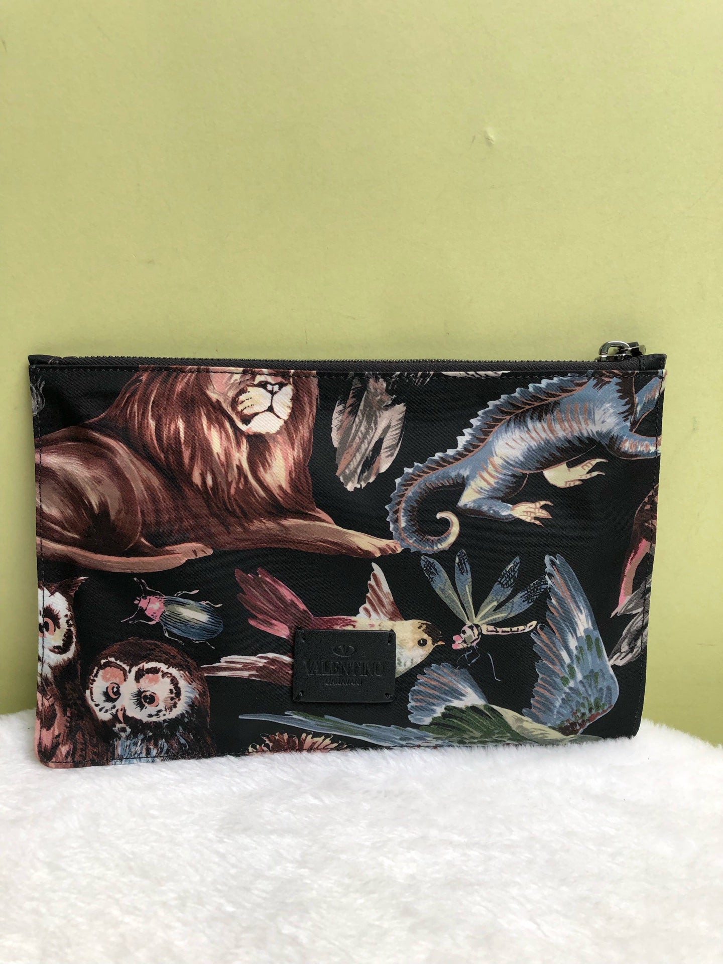Valentino Black Clutch