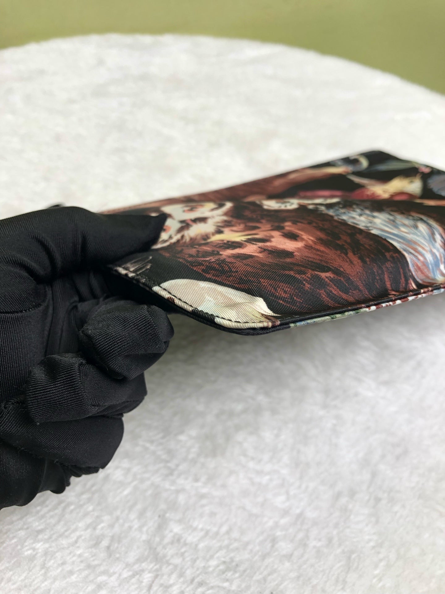 Valentino Black Clutch
