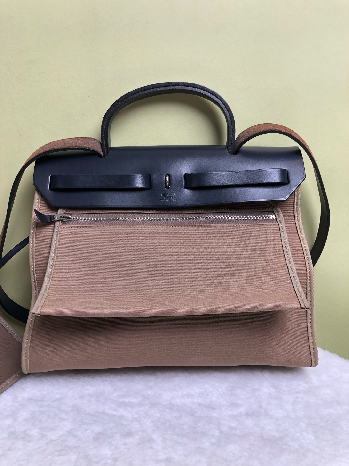 Hermes Gray Crossbody