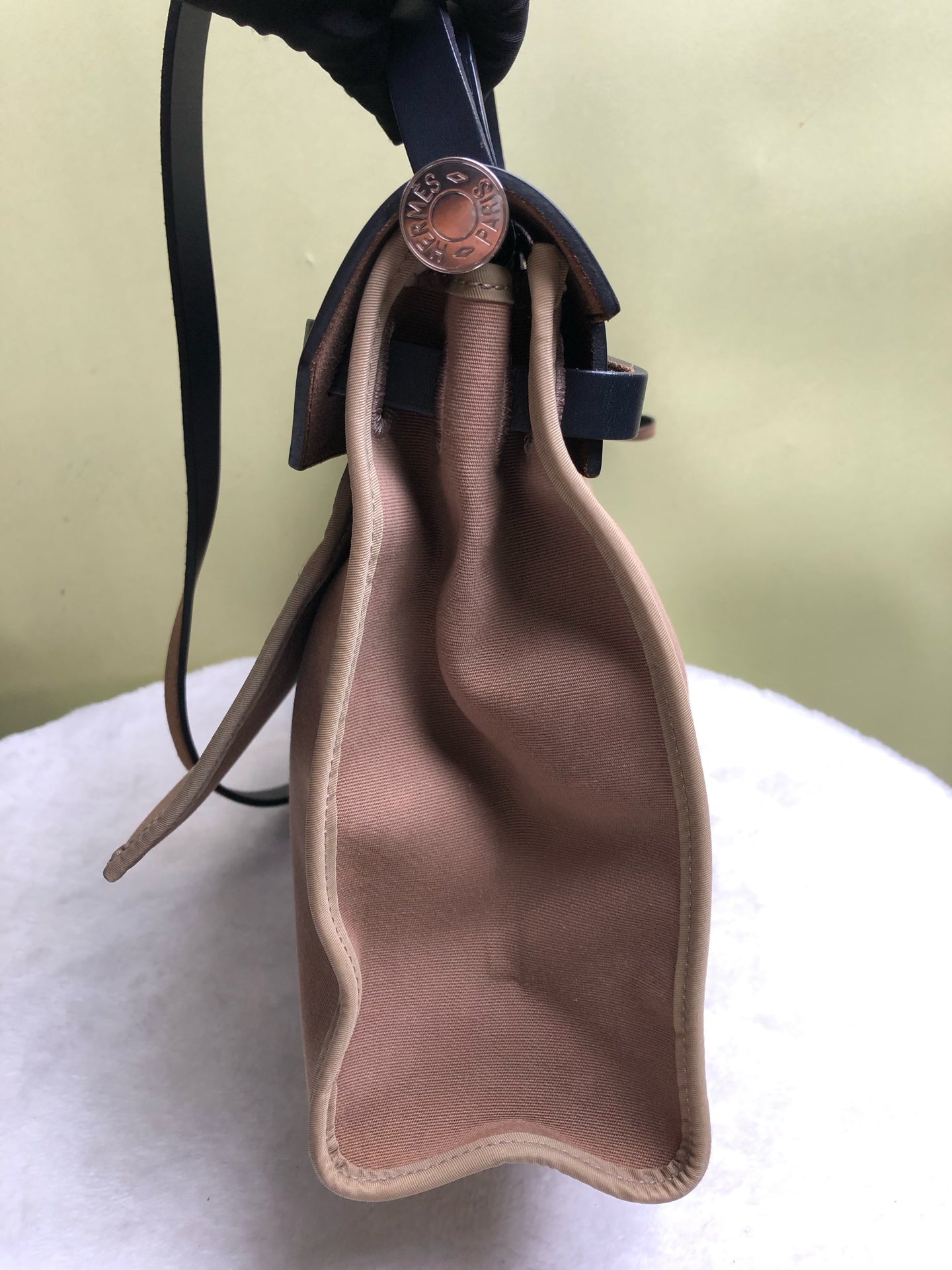 Hermes Gray Crossbody