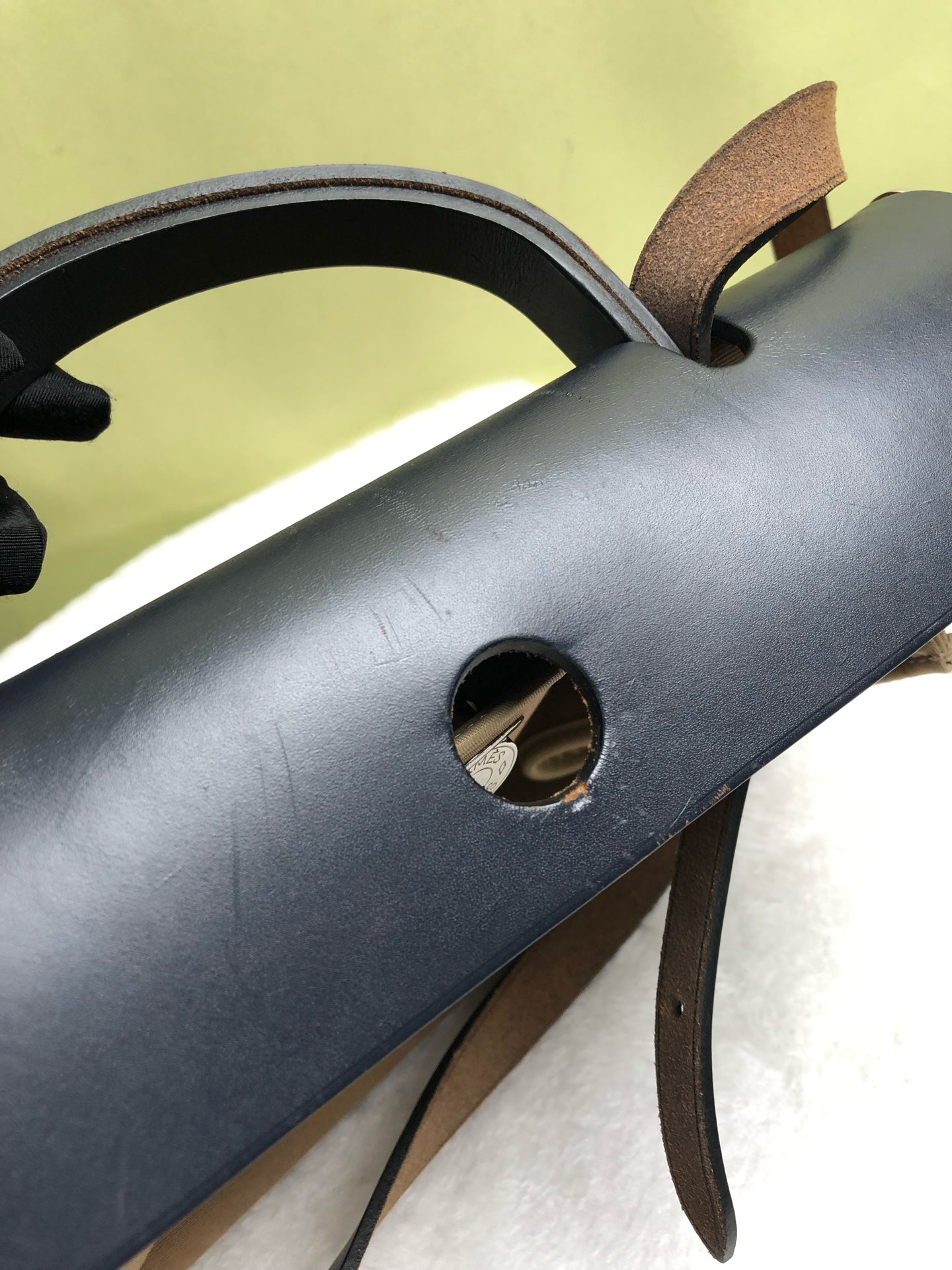 Hermes Gray Crossbody