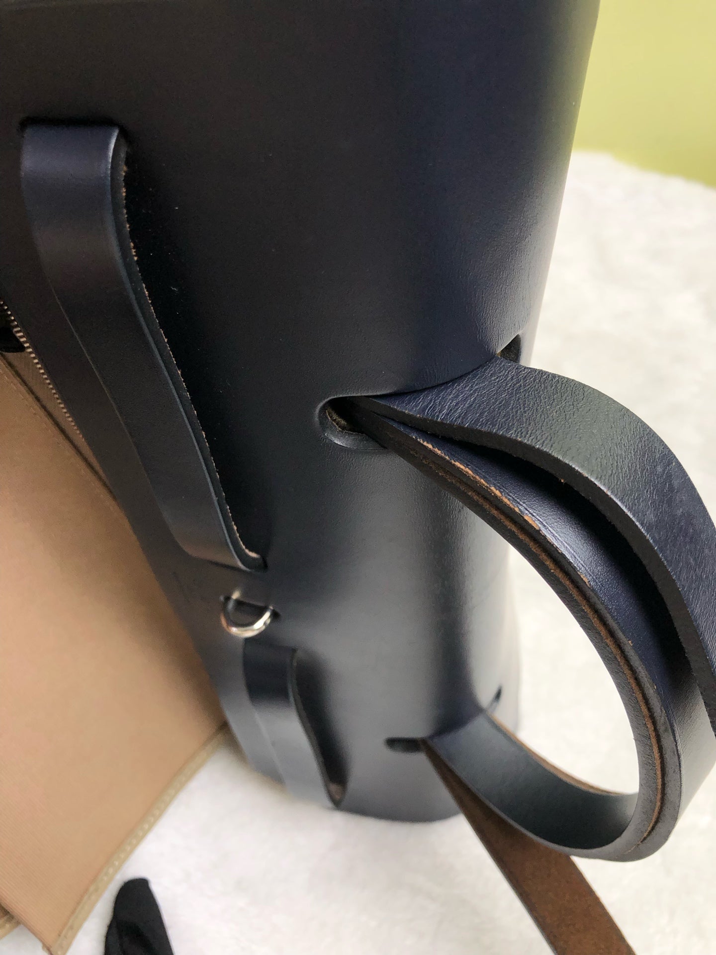 Hermes Gray Crossbody