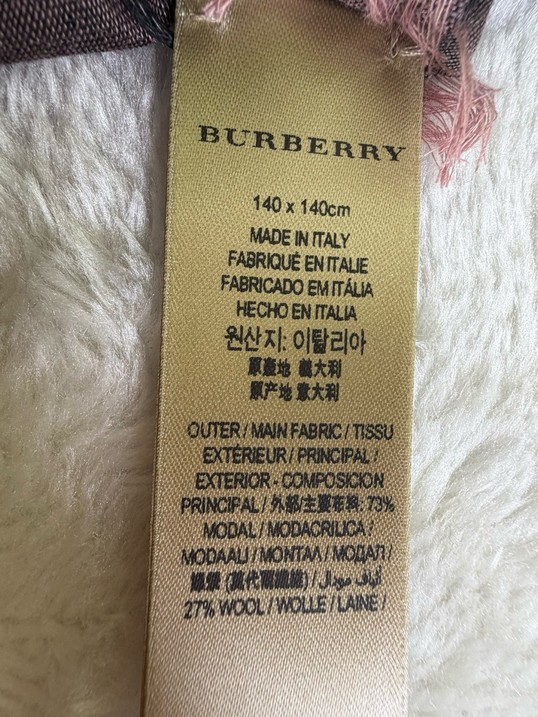 Burberry Cape / Stole