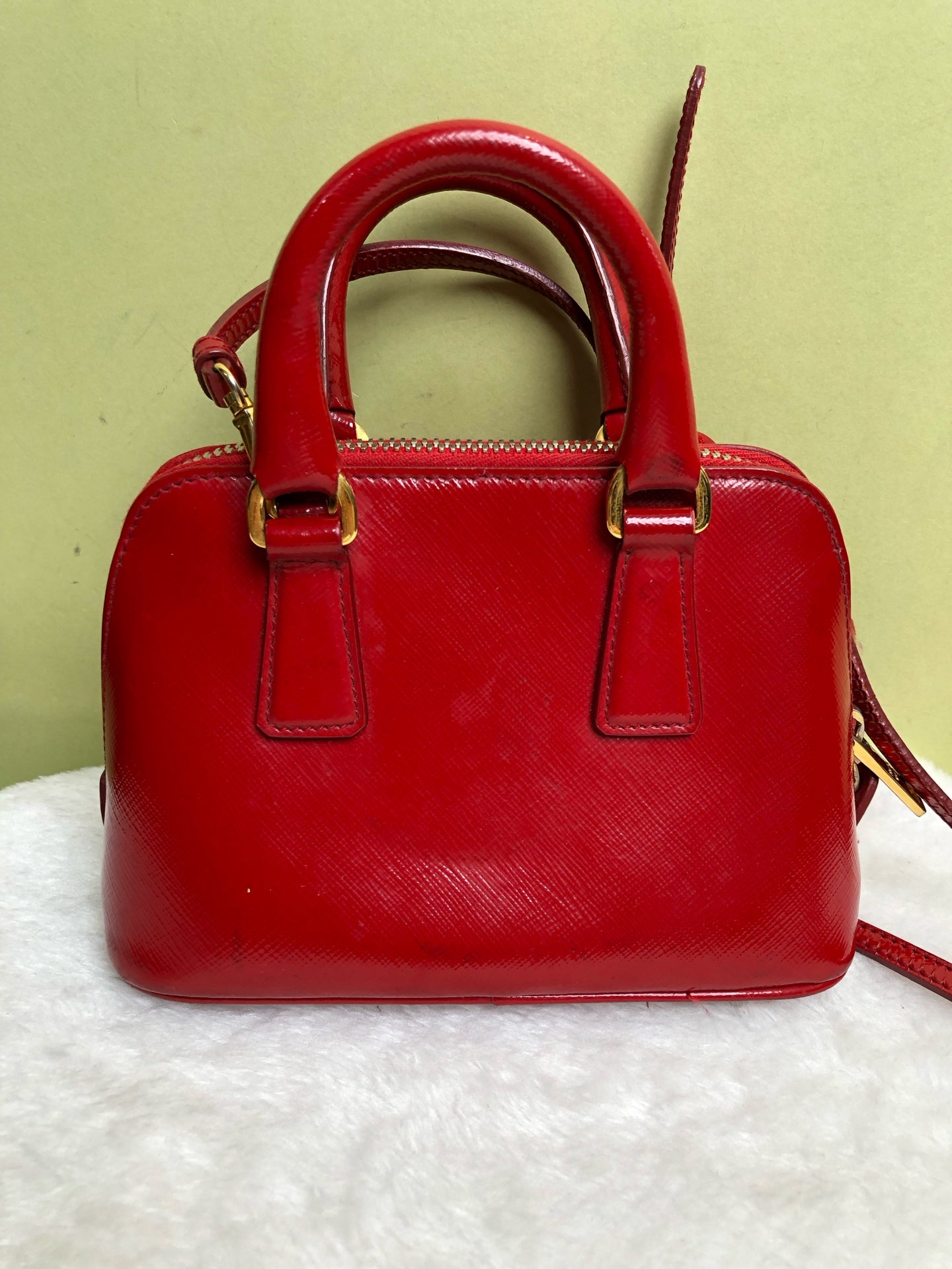Prada Red Crossbody