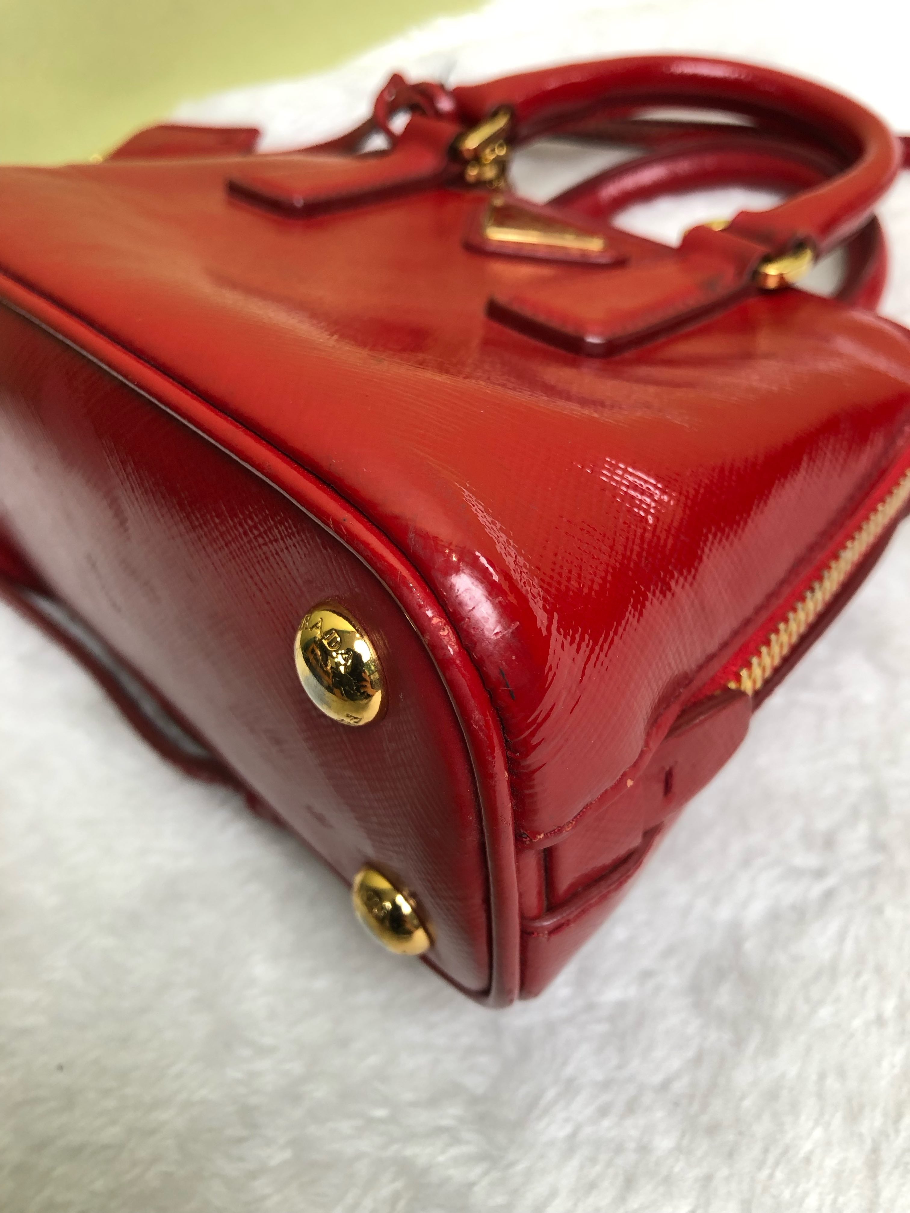 Prada Red Crossbody