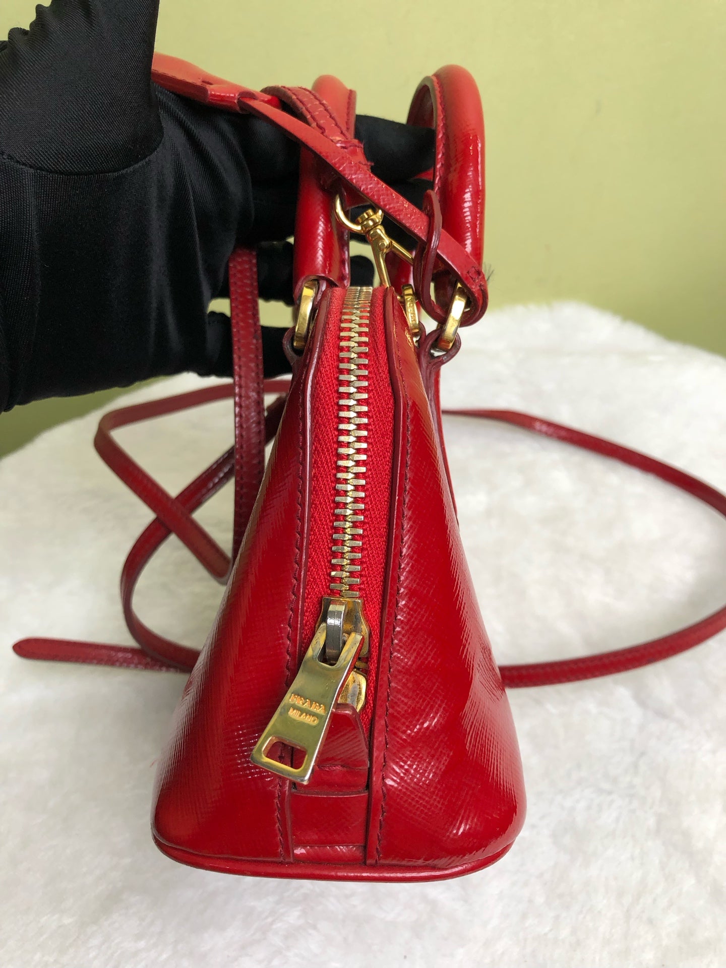 Prada Red Crossbody