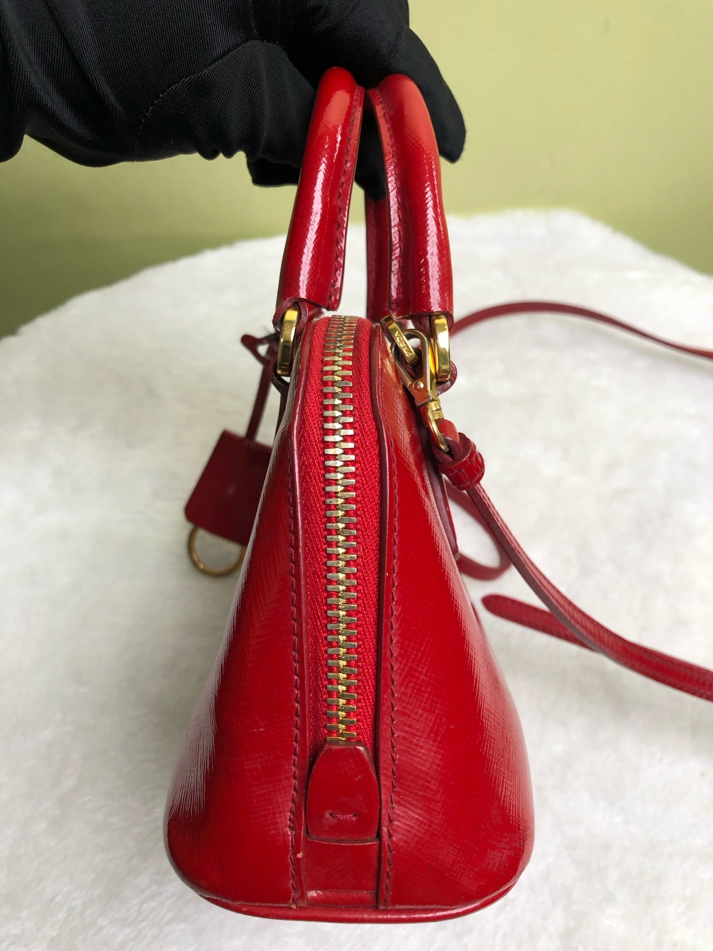 Prada Red Crossbody