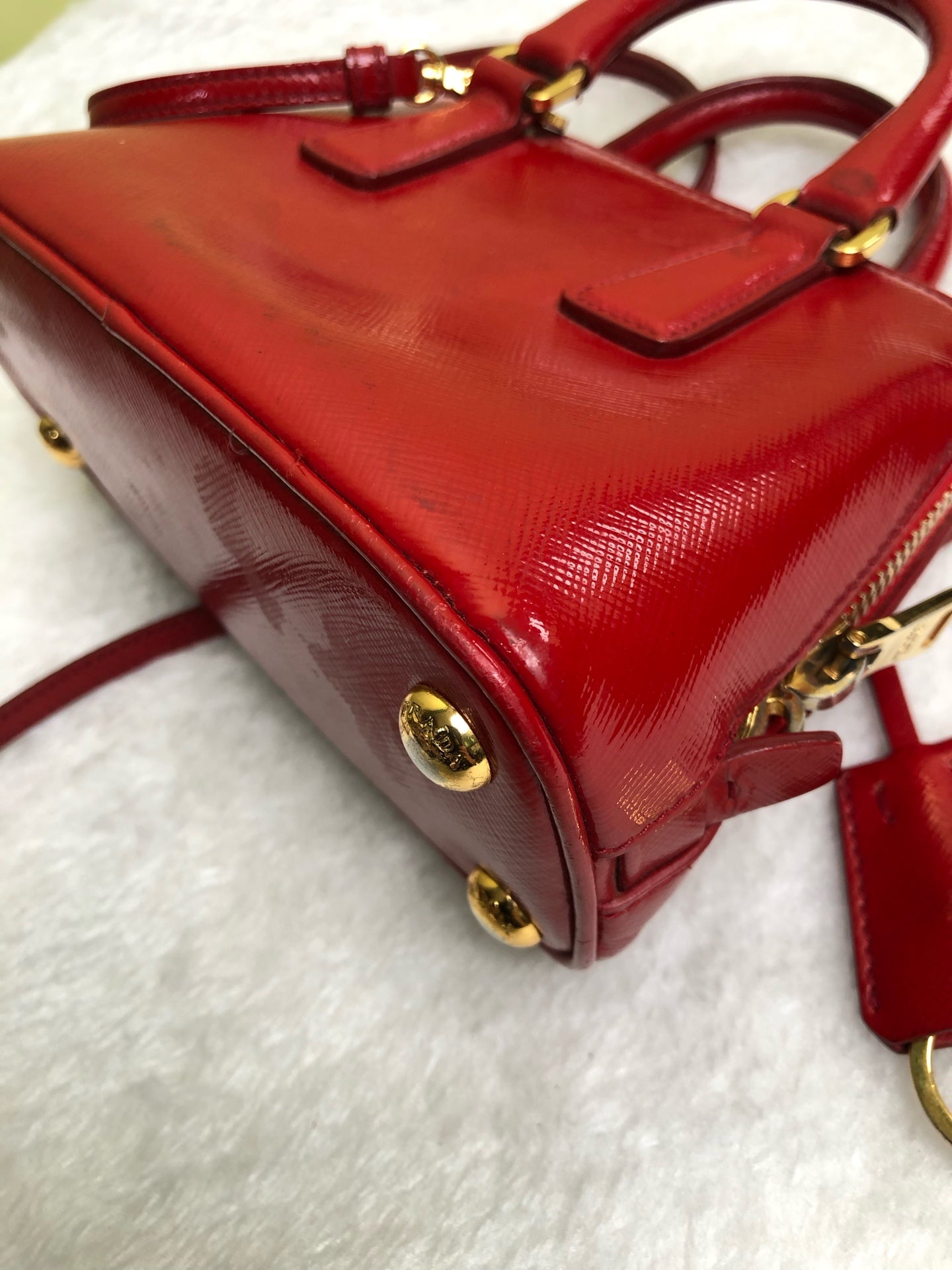 Prada Red Crossbody