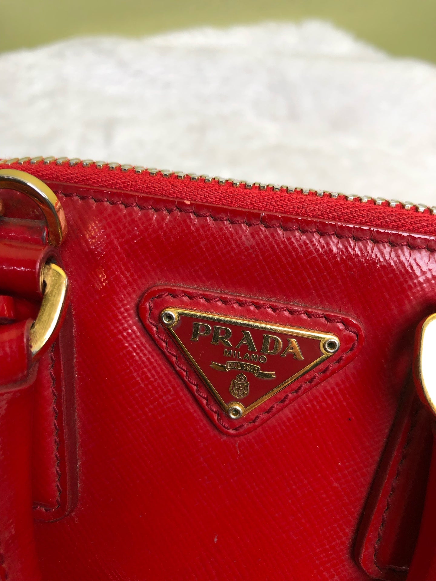 Prada Red Crossbody