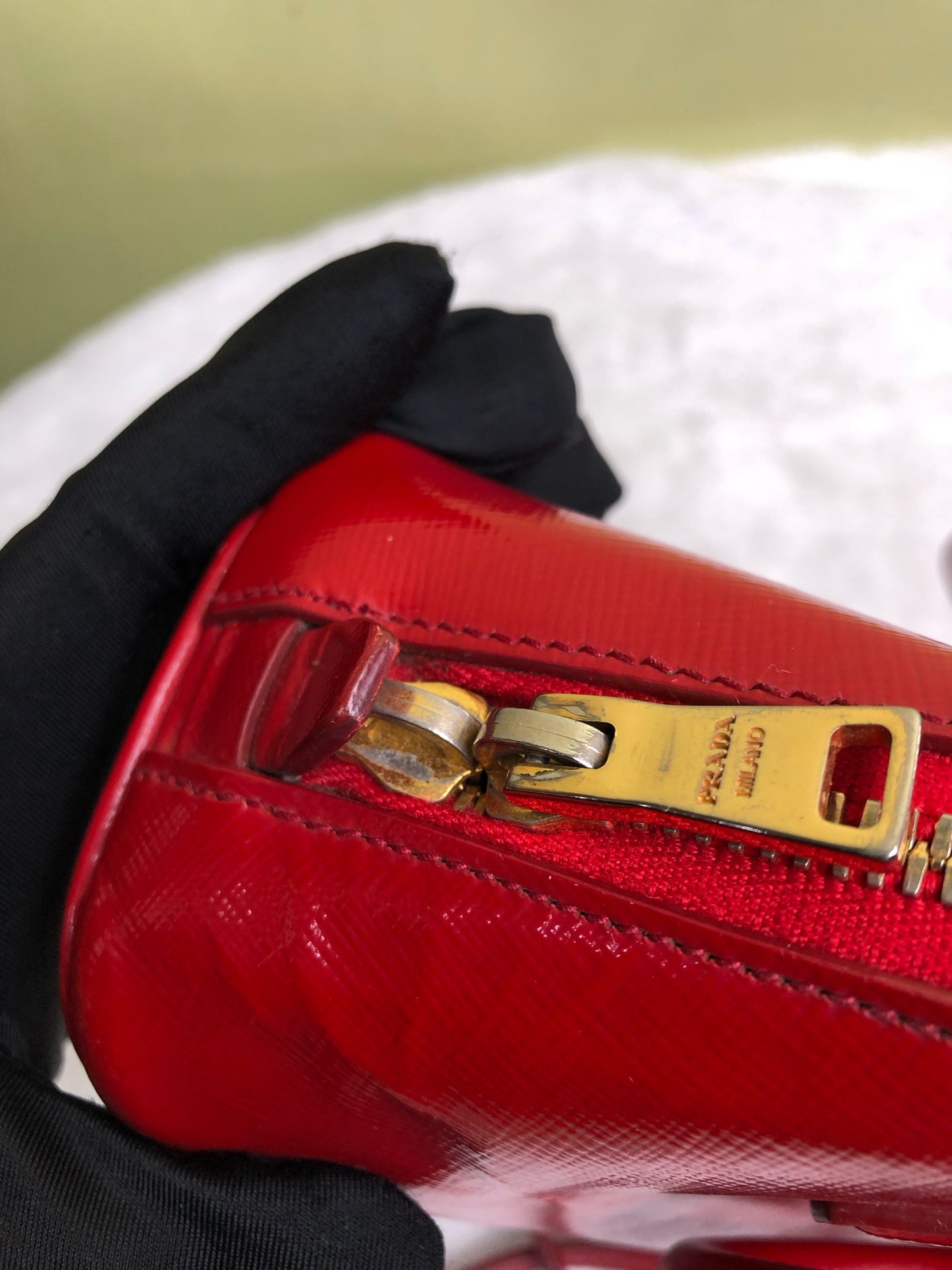 Prada Red Crossbody