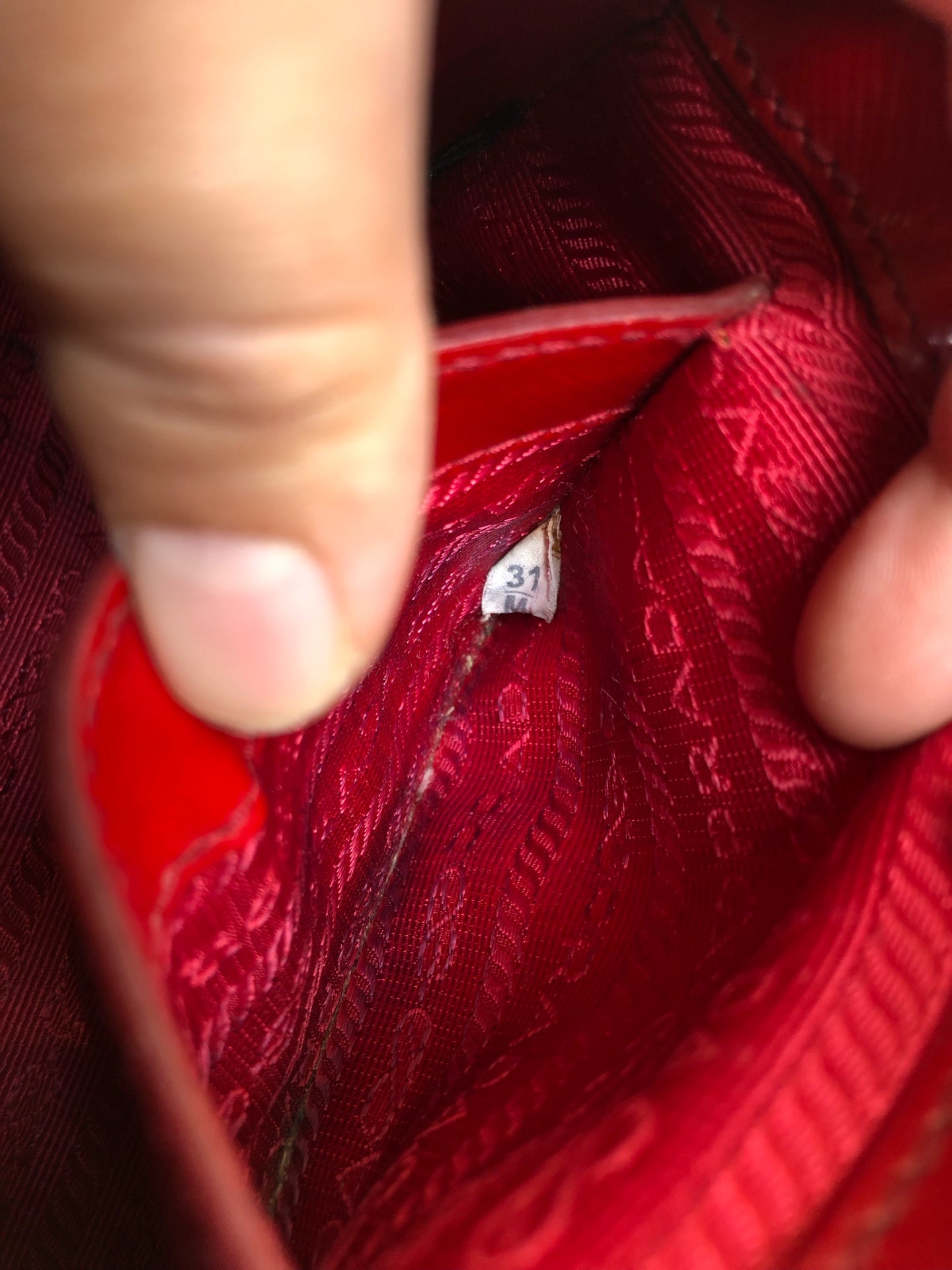Prada Red Crossbody