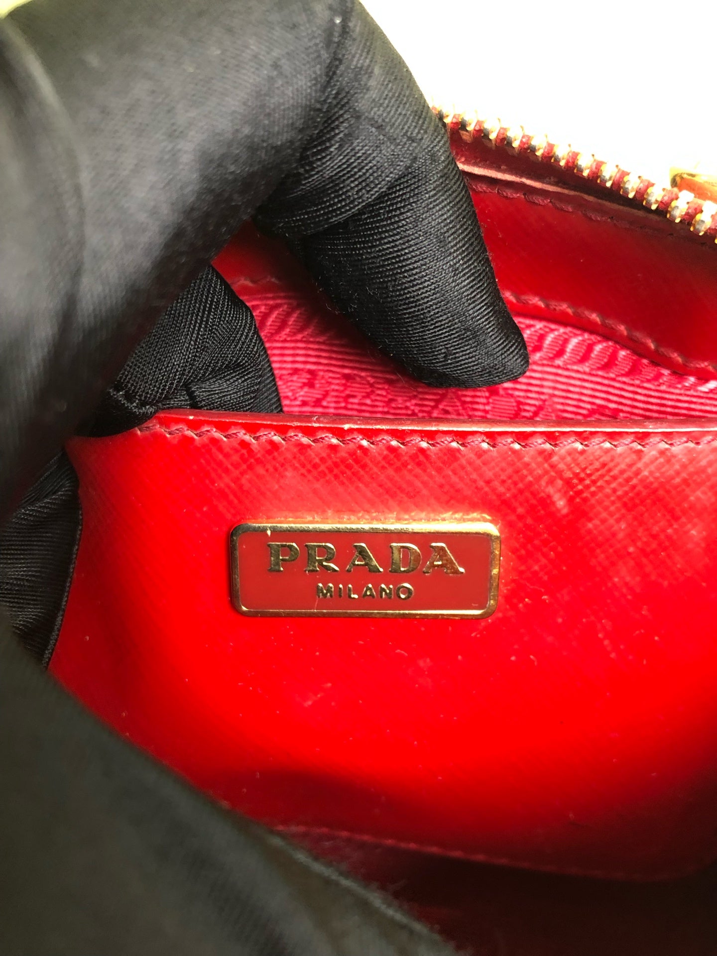 Prada Red Crossbody