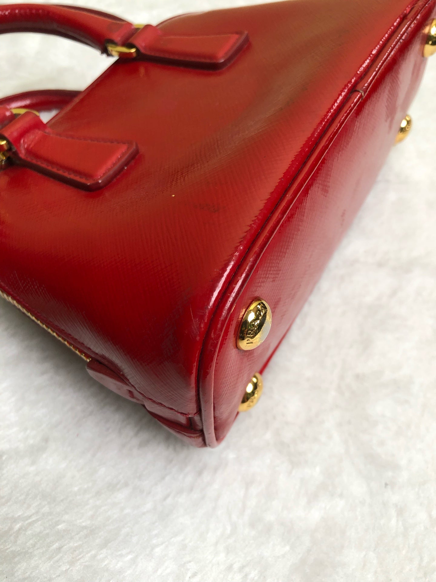 Prada Red Crossbody