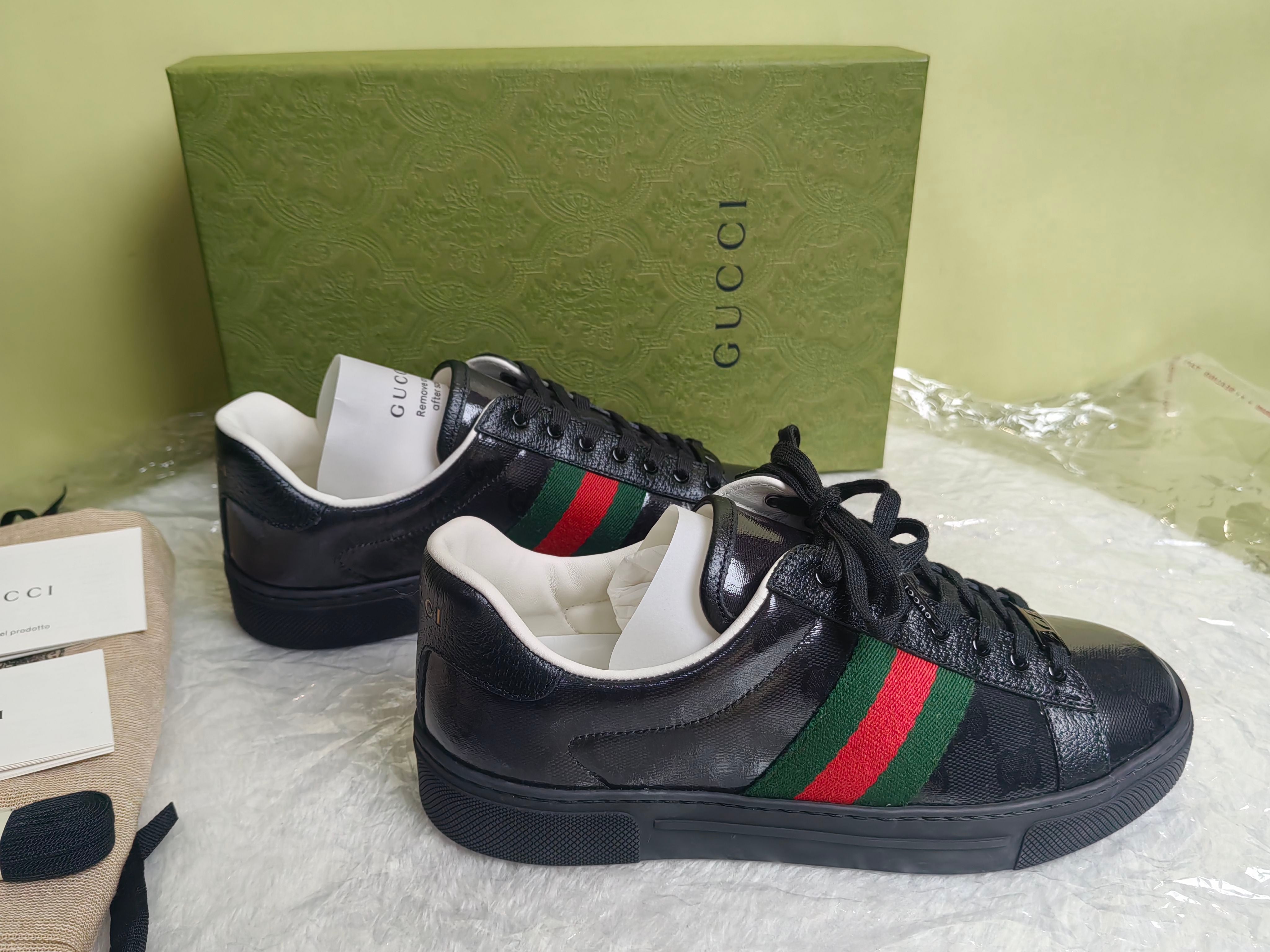 Gucci Black Skate shoes