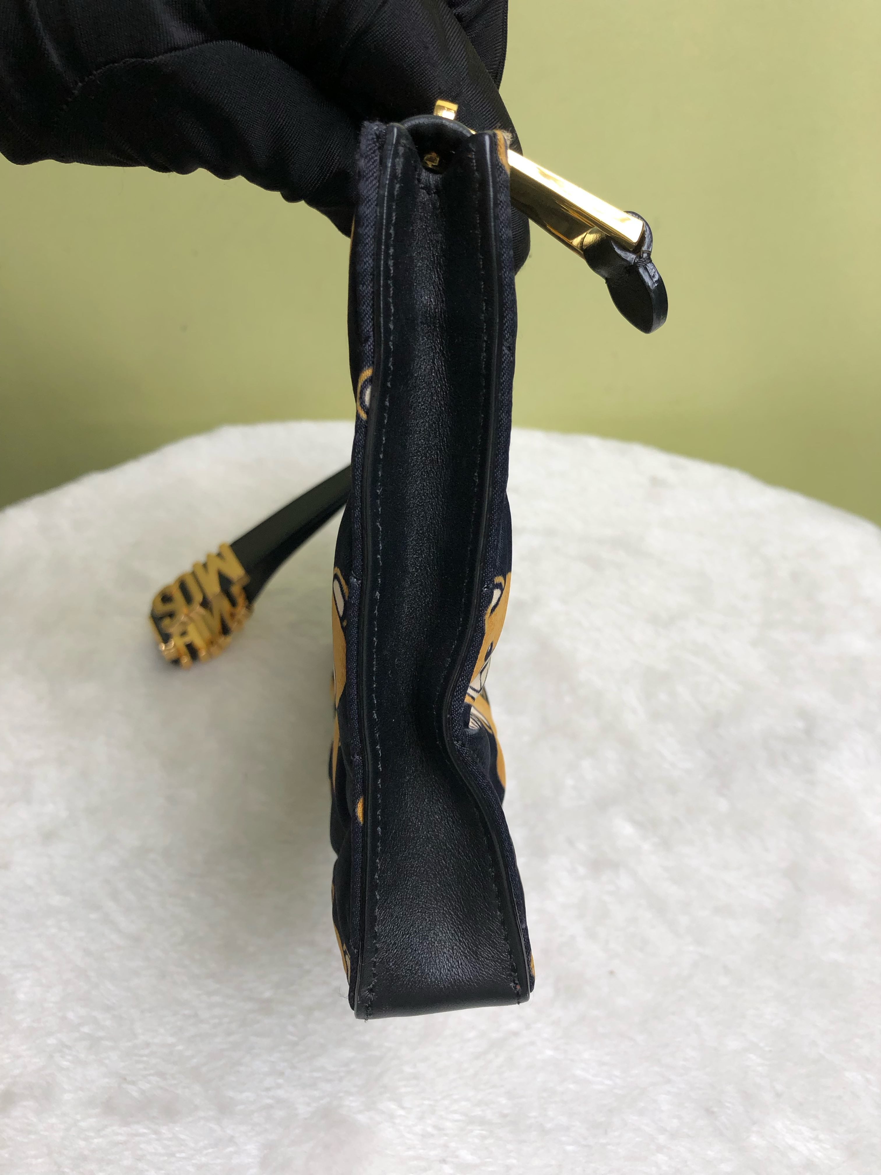 MOSCHINO/莫斯奇诺 Black Clutch