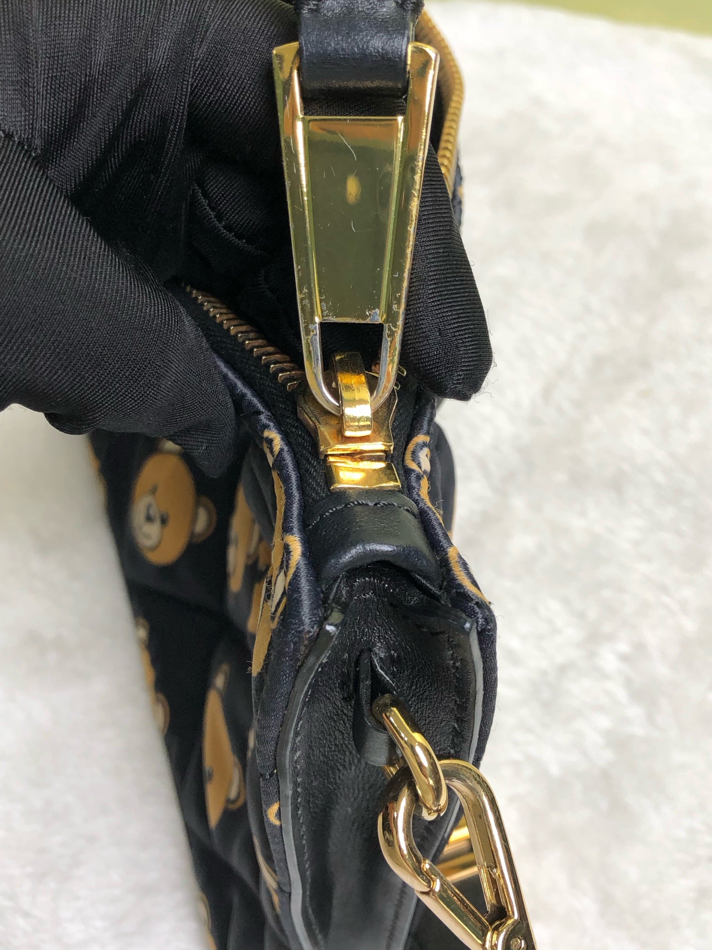 MOSCHINO/莫斯奇诺 Black Clutch
