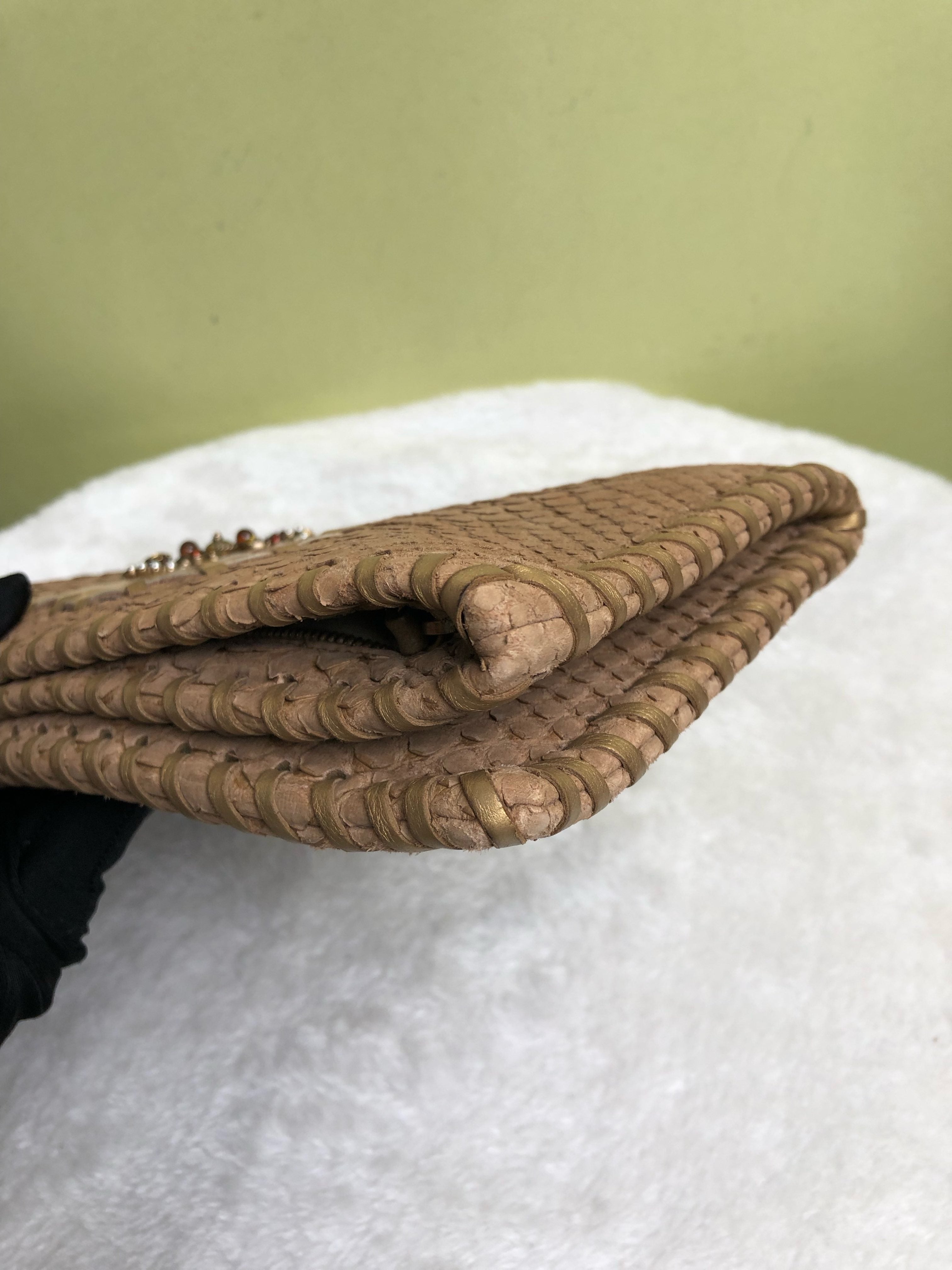 Chanel Beige Clutch