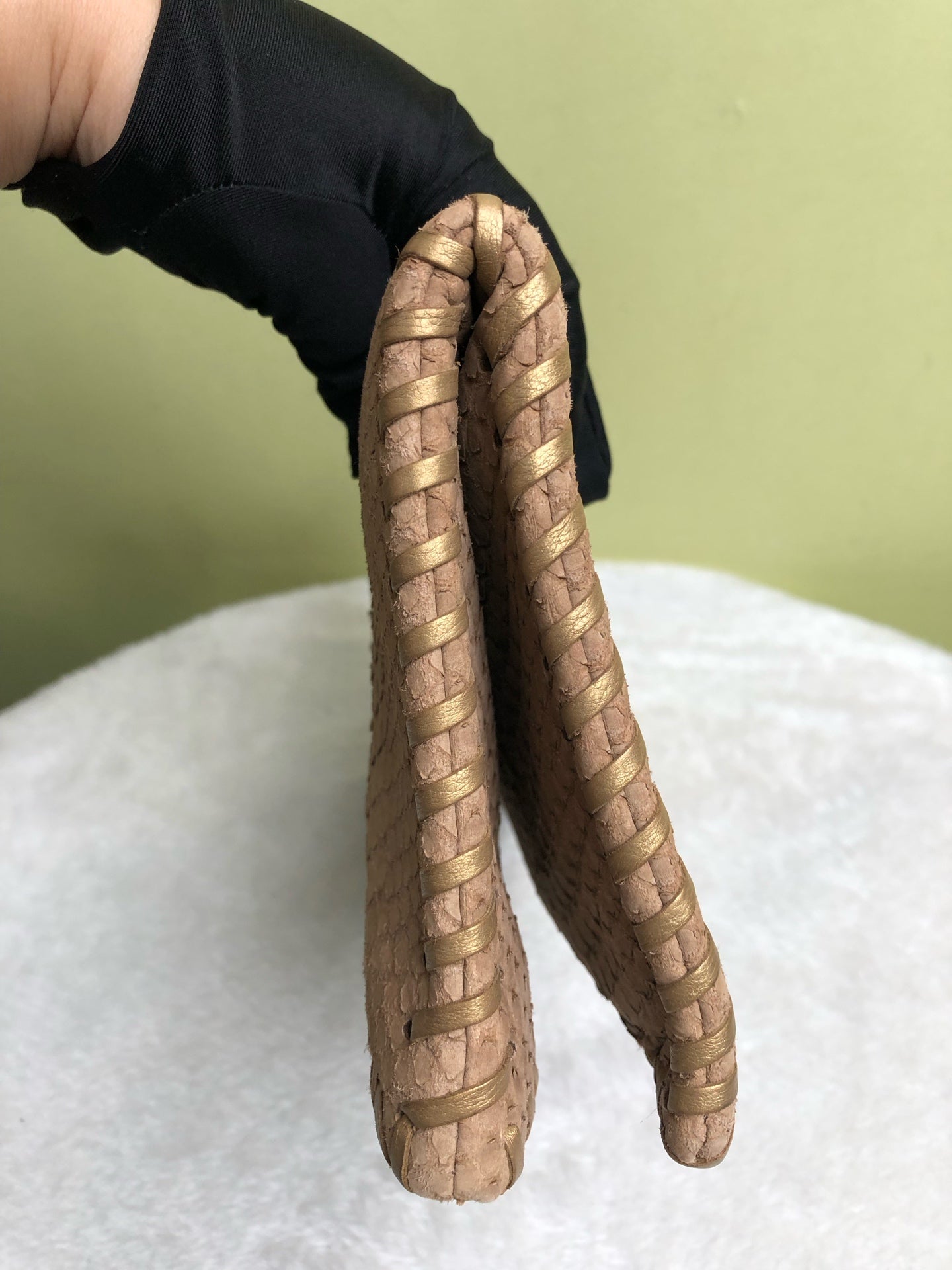 Chanel Beige Clutch