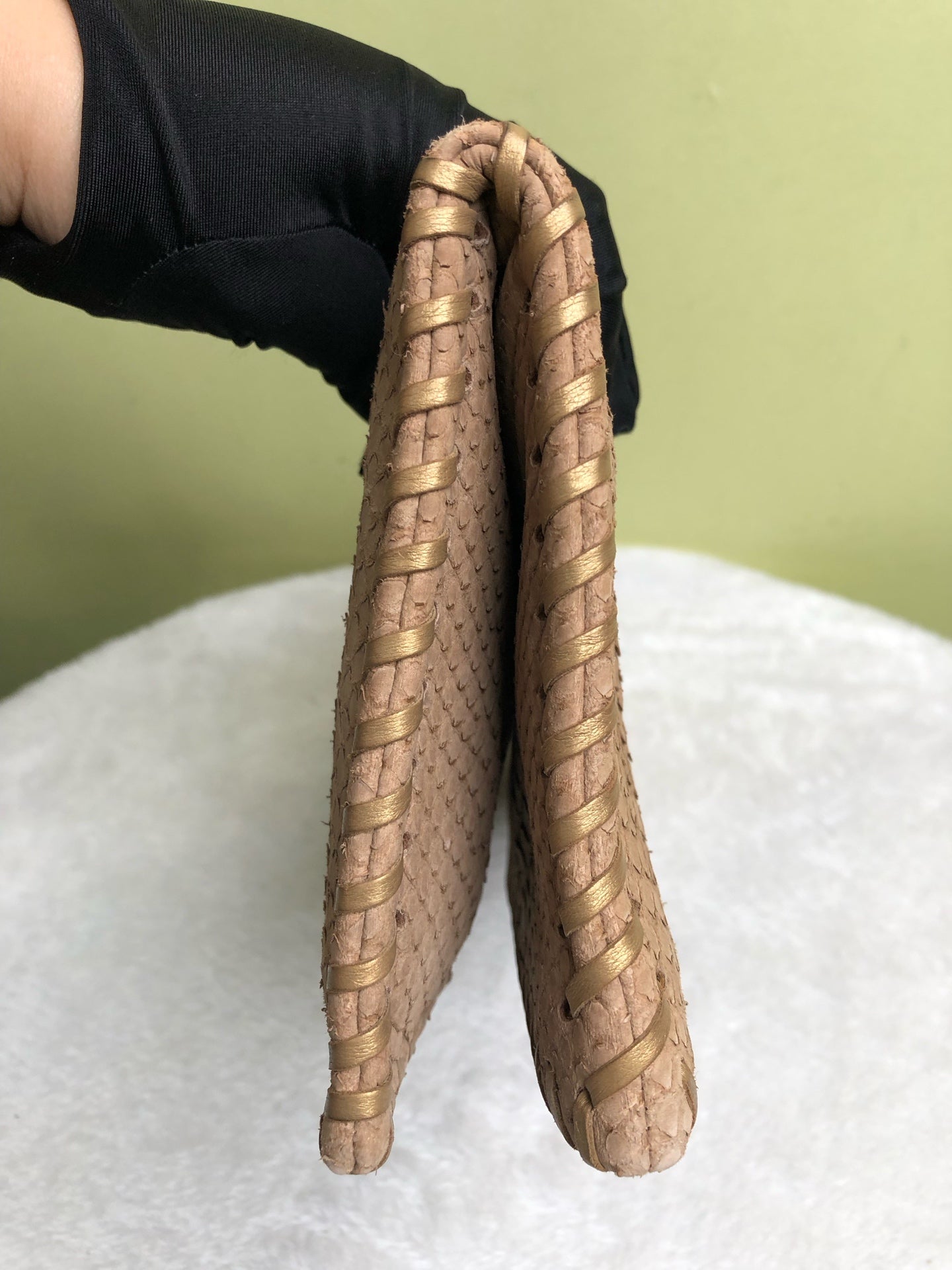 Chanel Beige Clutch