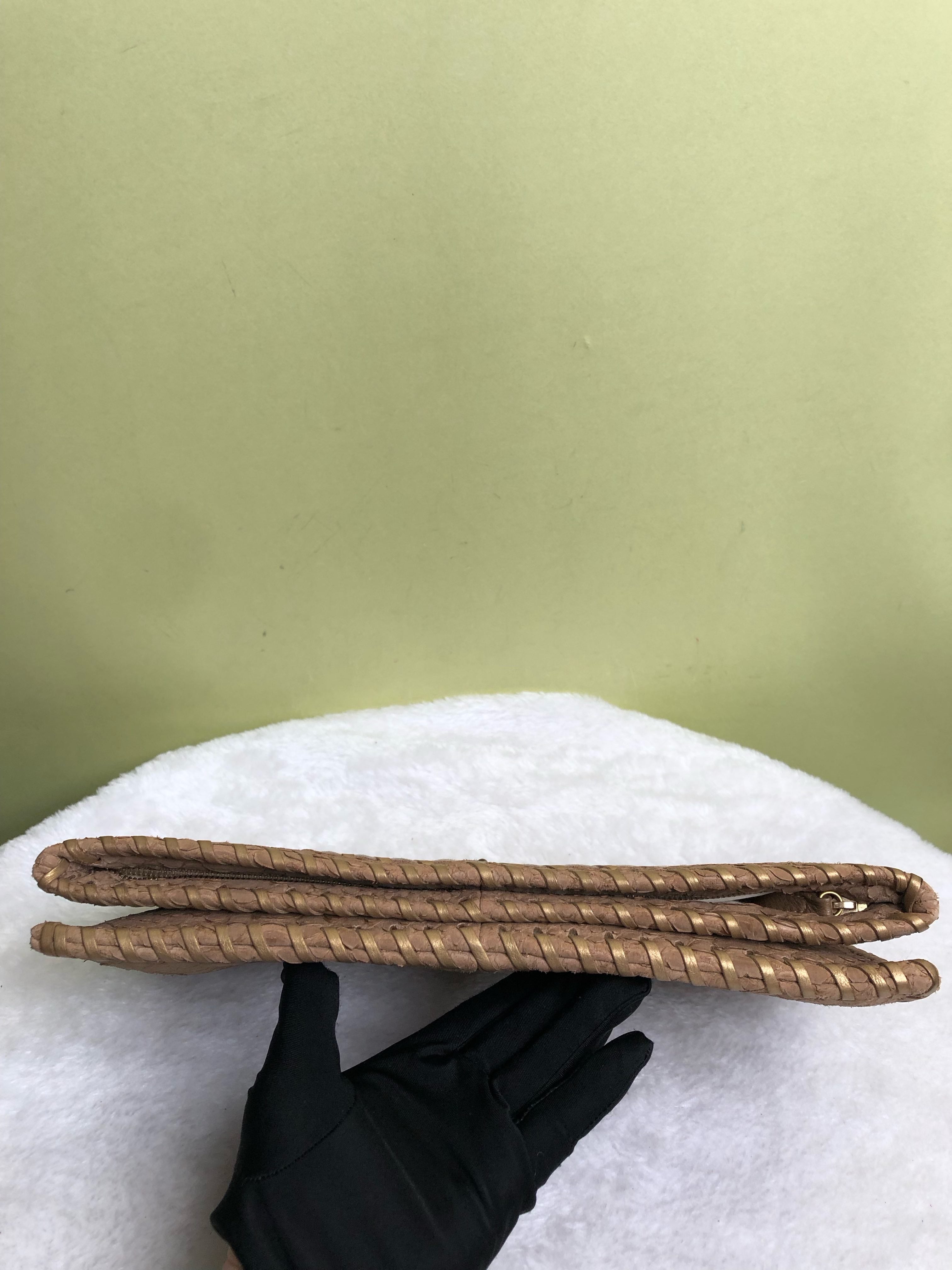 Chanel Beige Clutch
