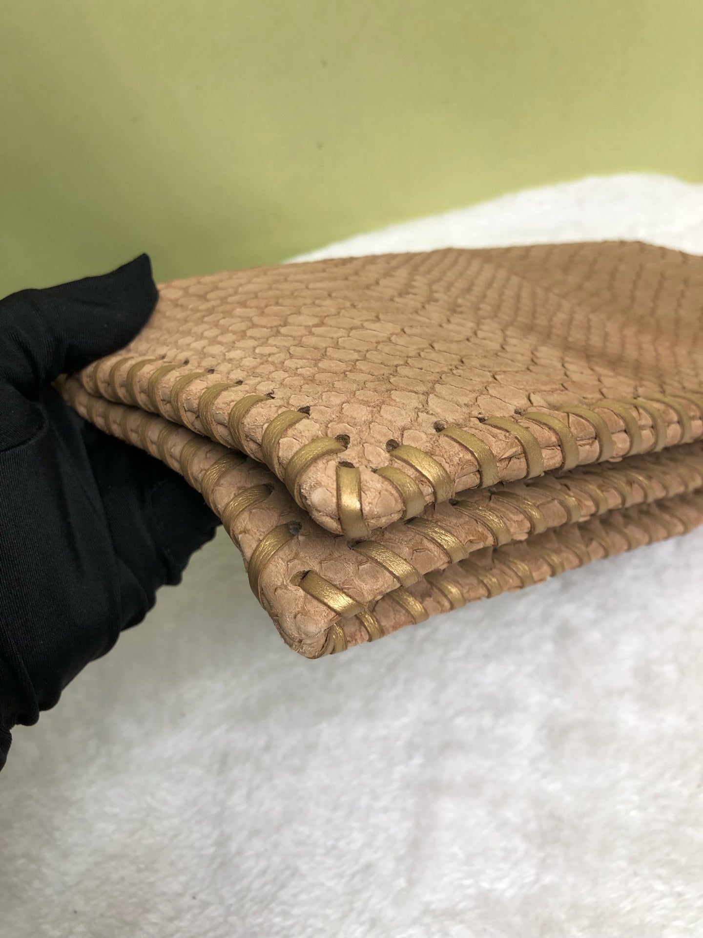 Chanel Beige Clutch