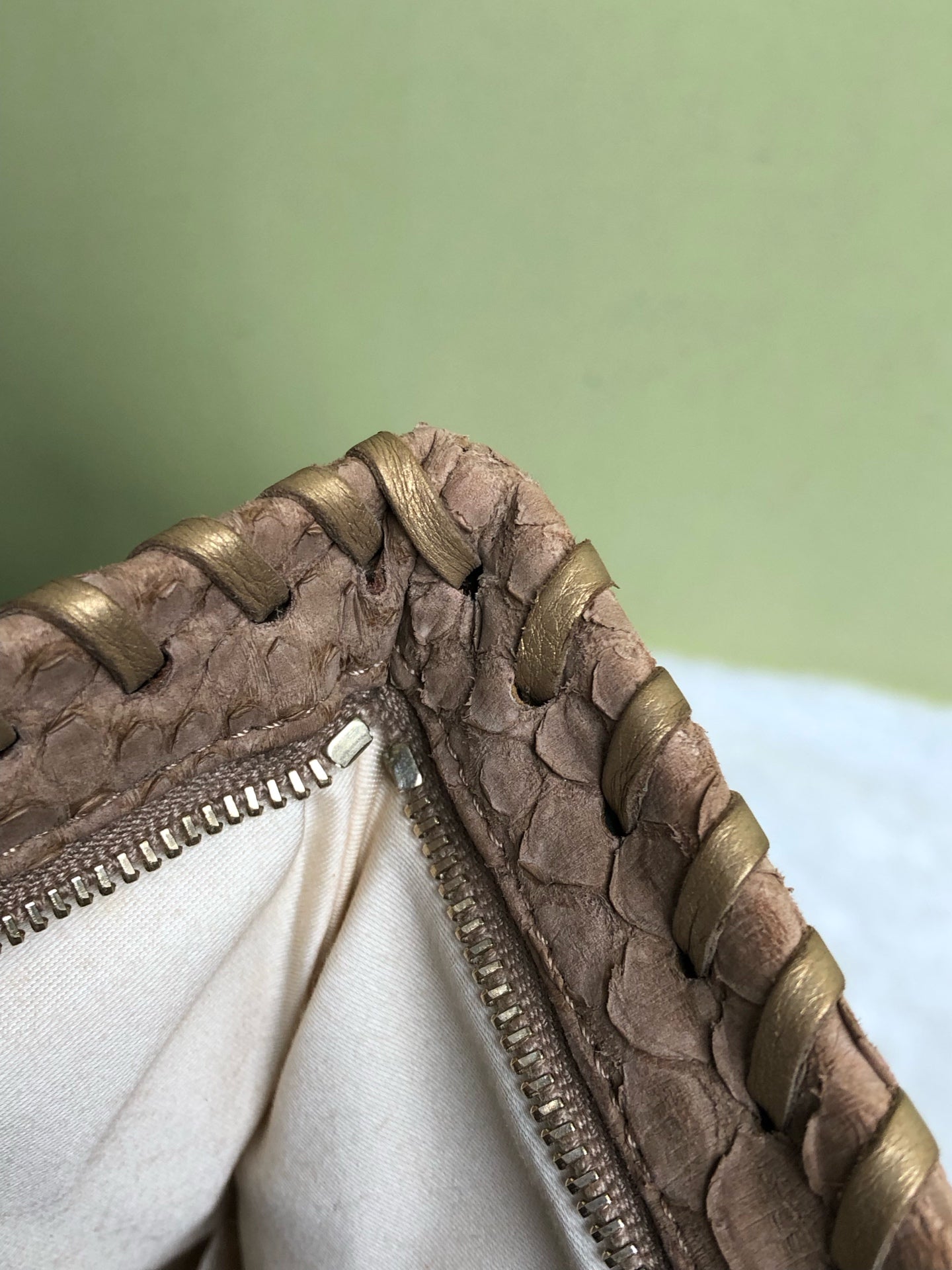 Chanel Beige Clutch