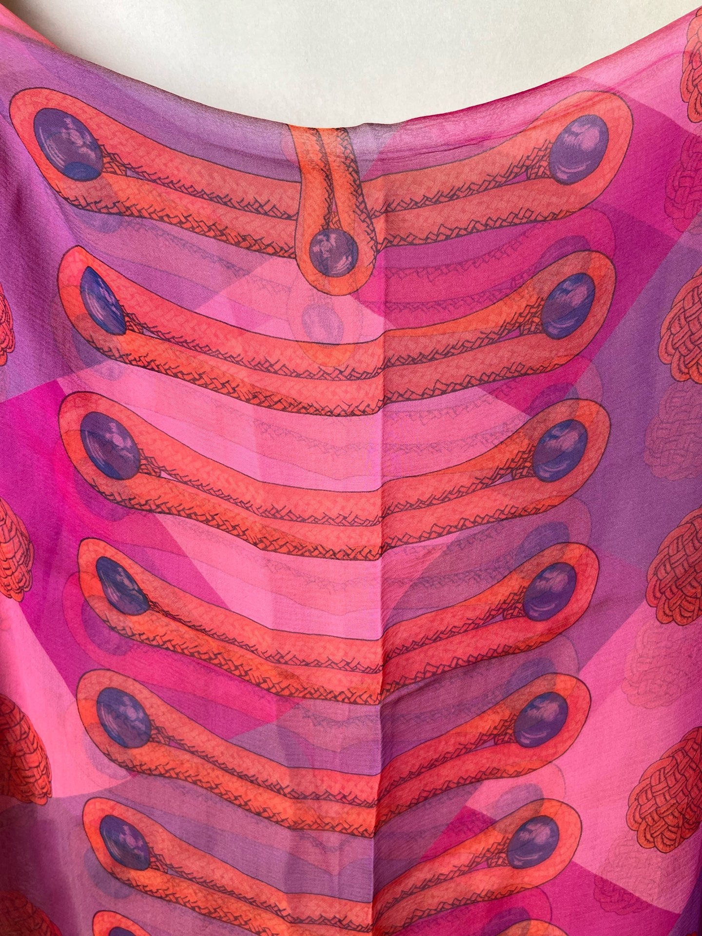 Hermes Red Cape / Stole