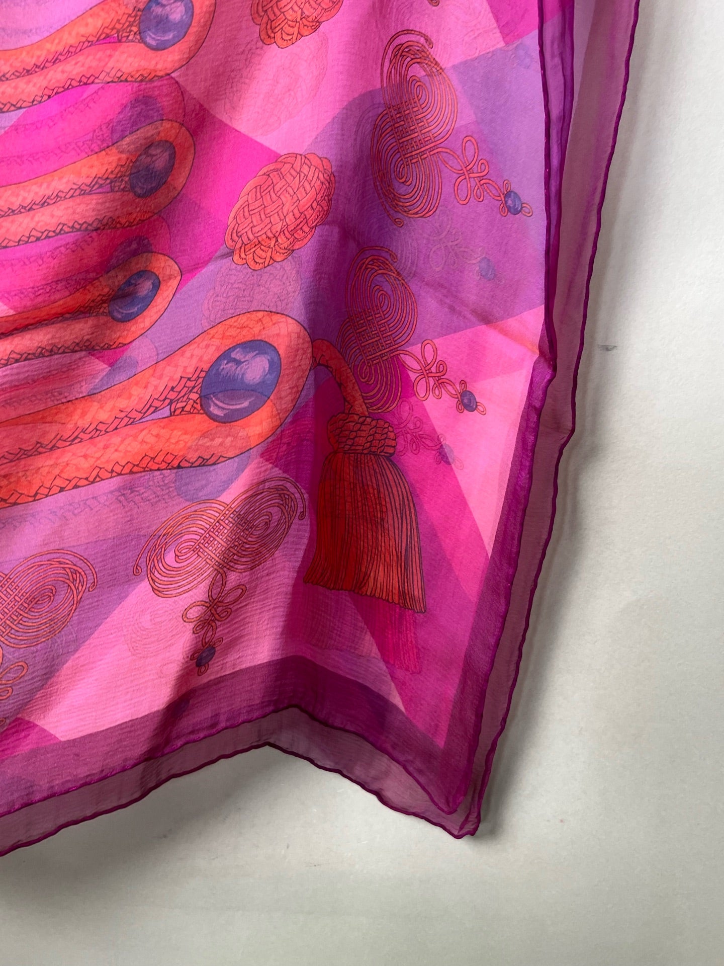 Hermes Red Cape / Stole