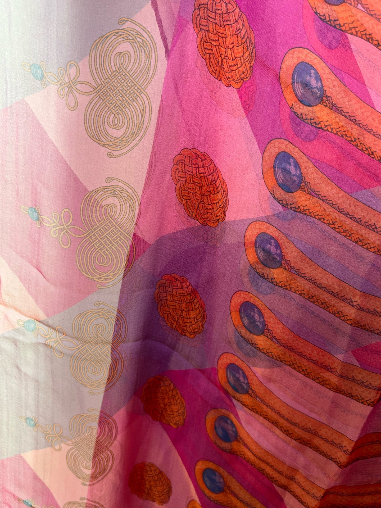 Hermes Red Cape / Stole