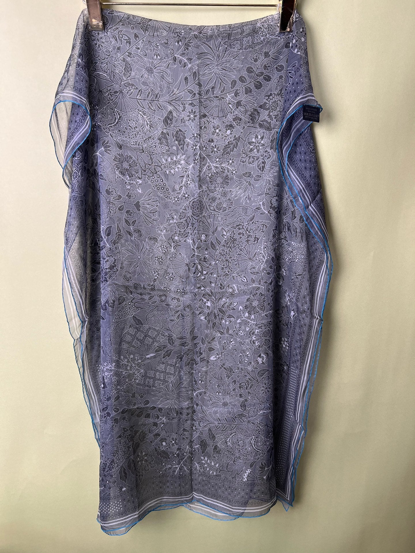 Hermes Gray Cape / Stole