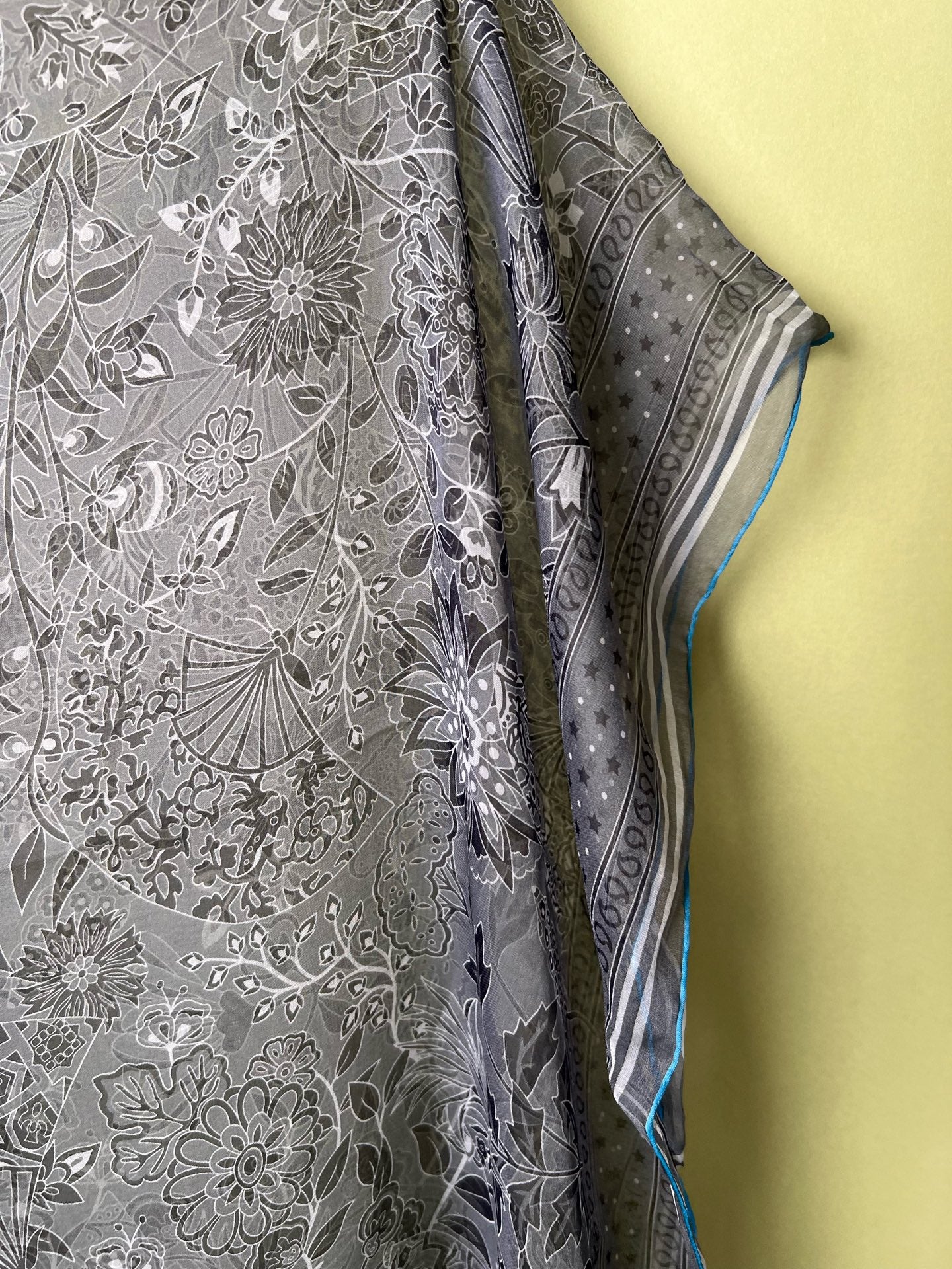 Hermes Gray Cape / Stole