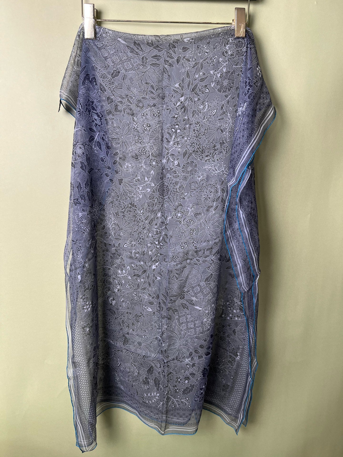 Hermes Gray Cape / Stole