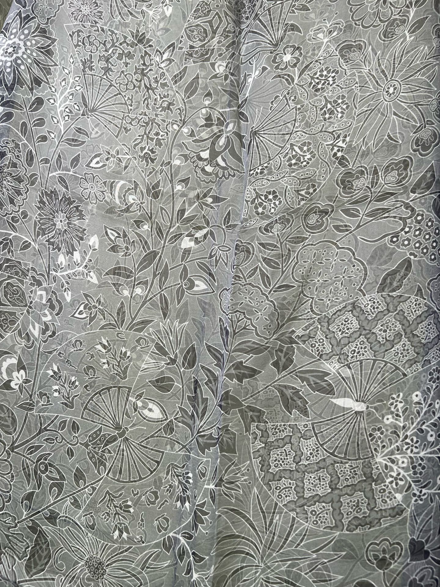 Hermes Gray Cape / Stole