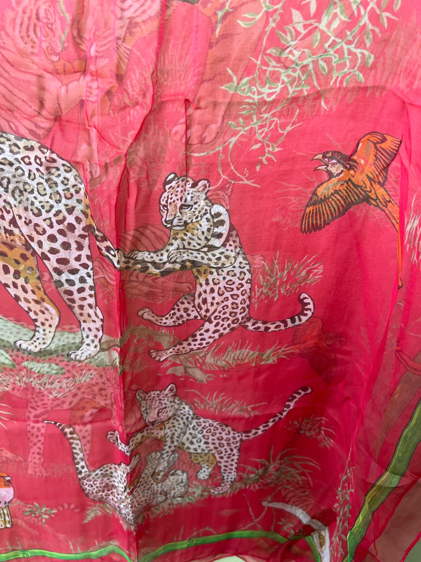 Hermes Red Cape / Stole