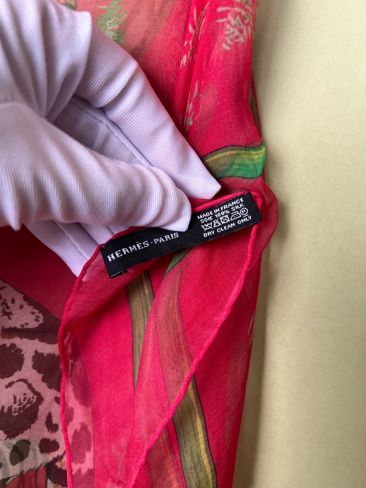 Hermes Red Cape / Stole